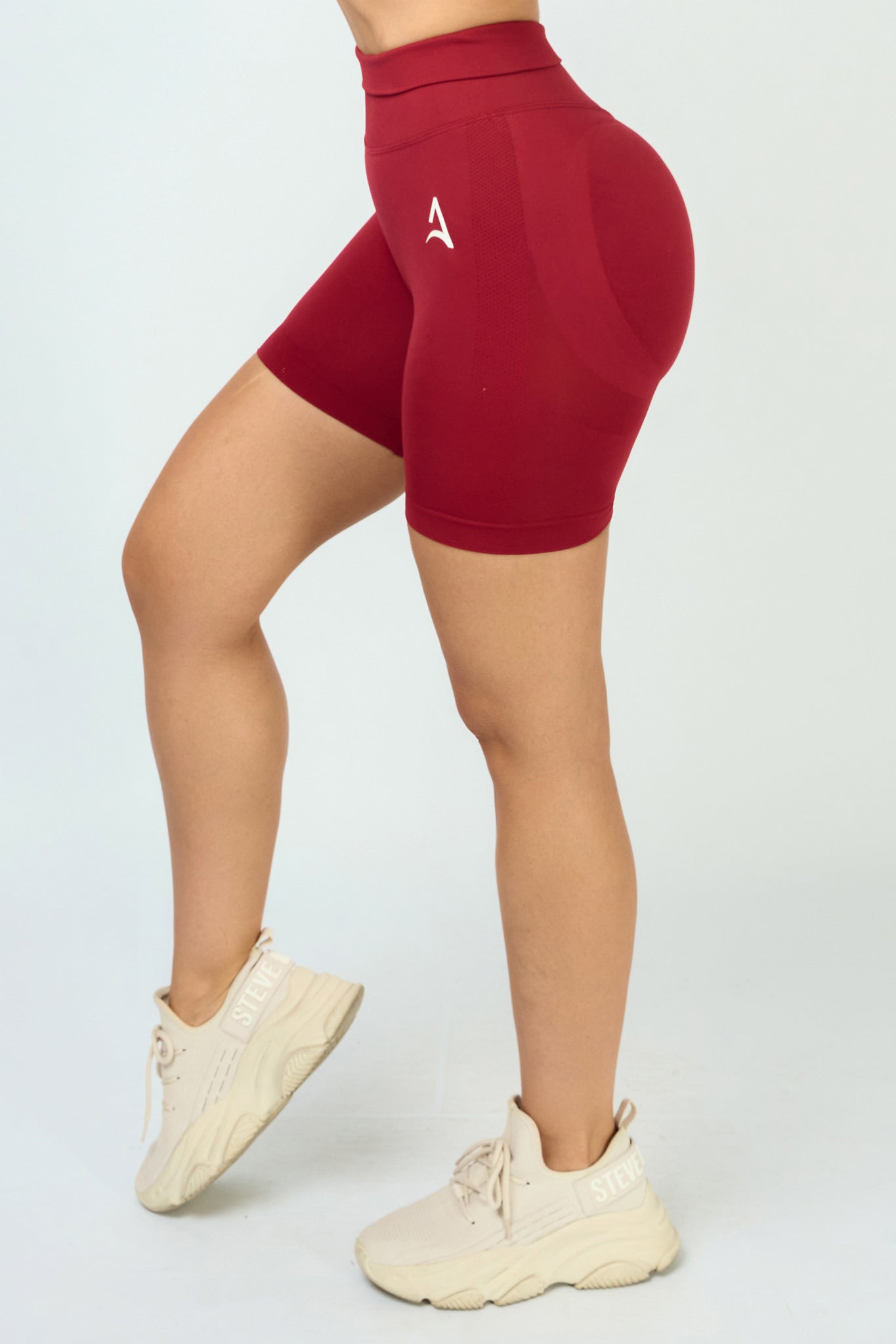 SEAMLESS SHORT Tights Cherry