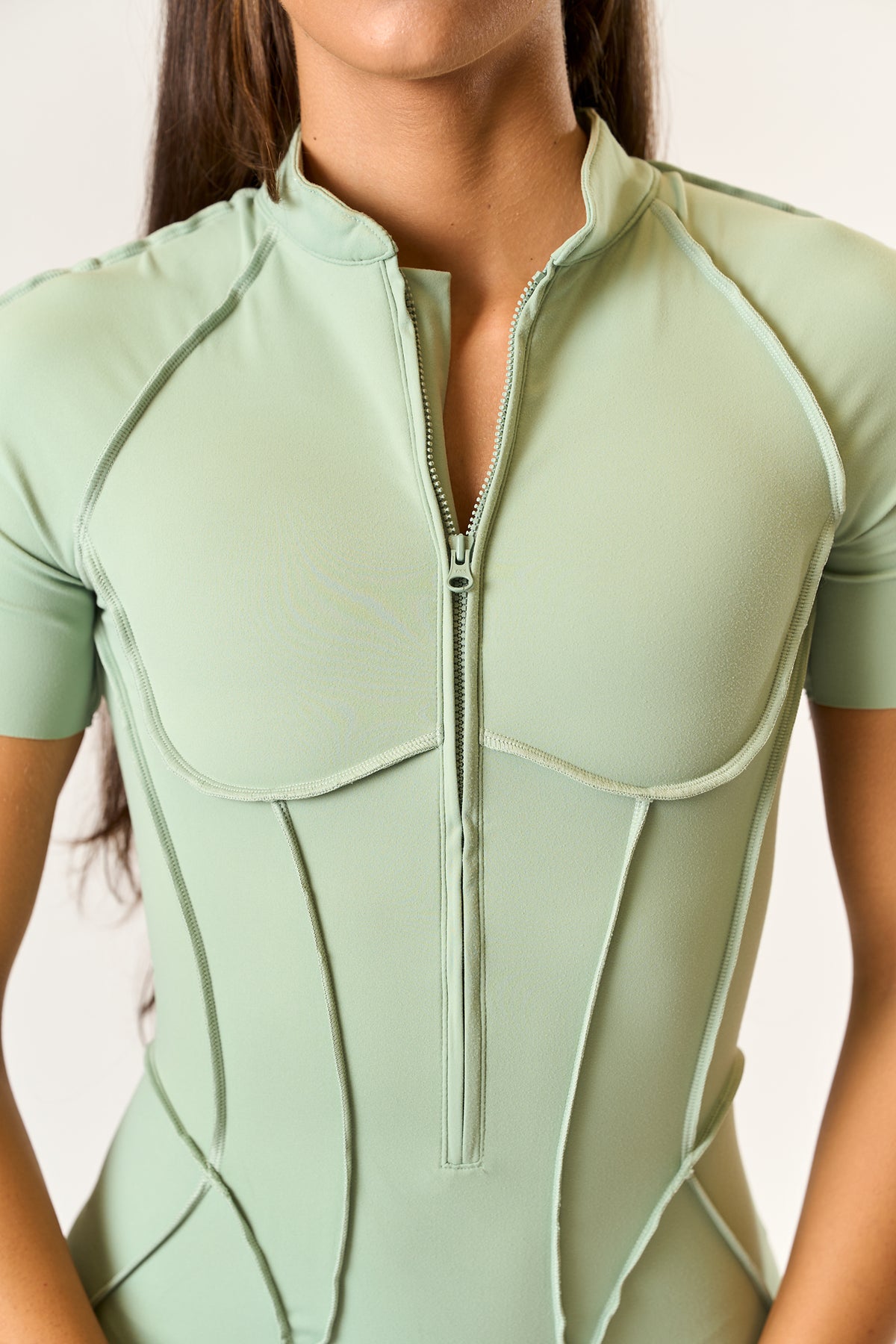 GLAM FIT SHORT Jumpsuit Green