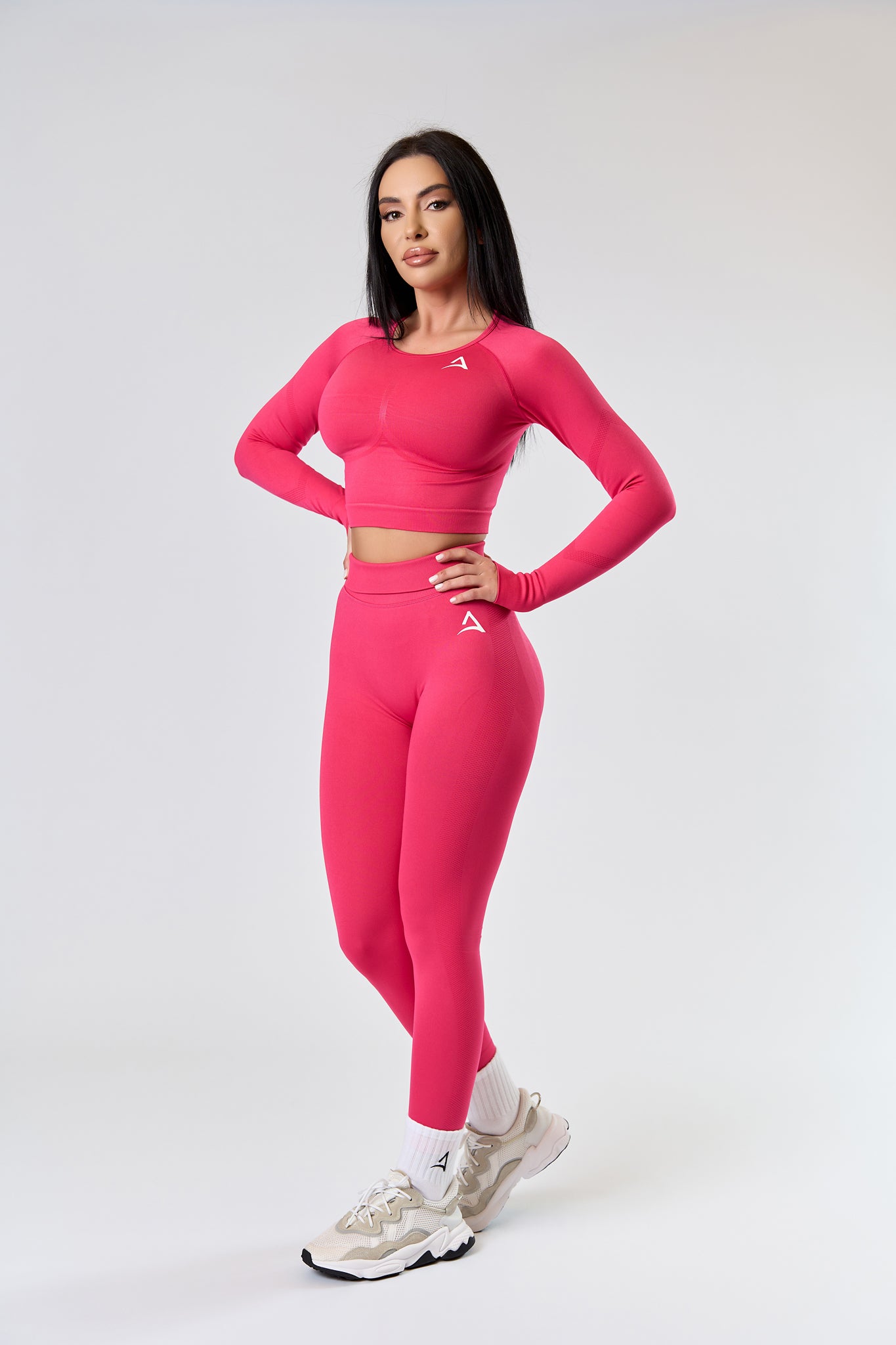 SEAMLESS LONG Tights Pink