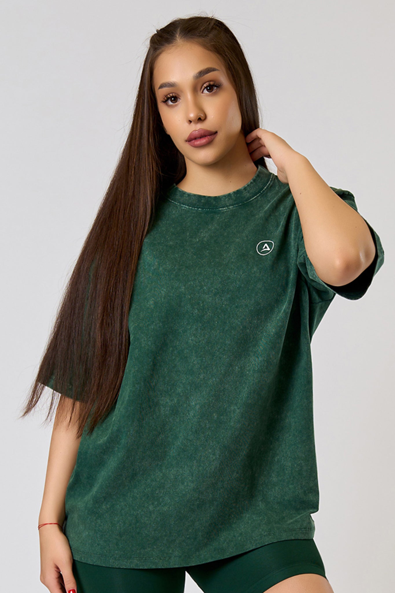 T-shirt VINTAGE OVERSIZED Green