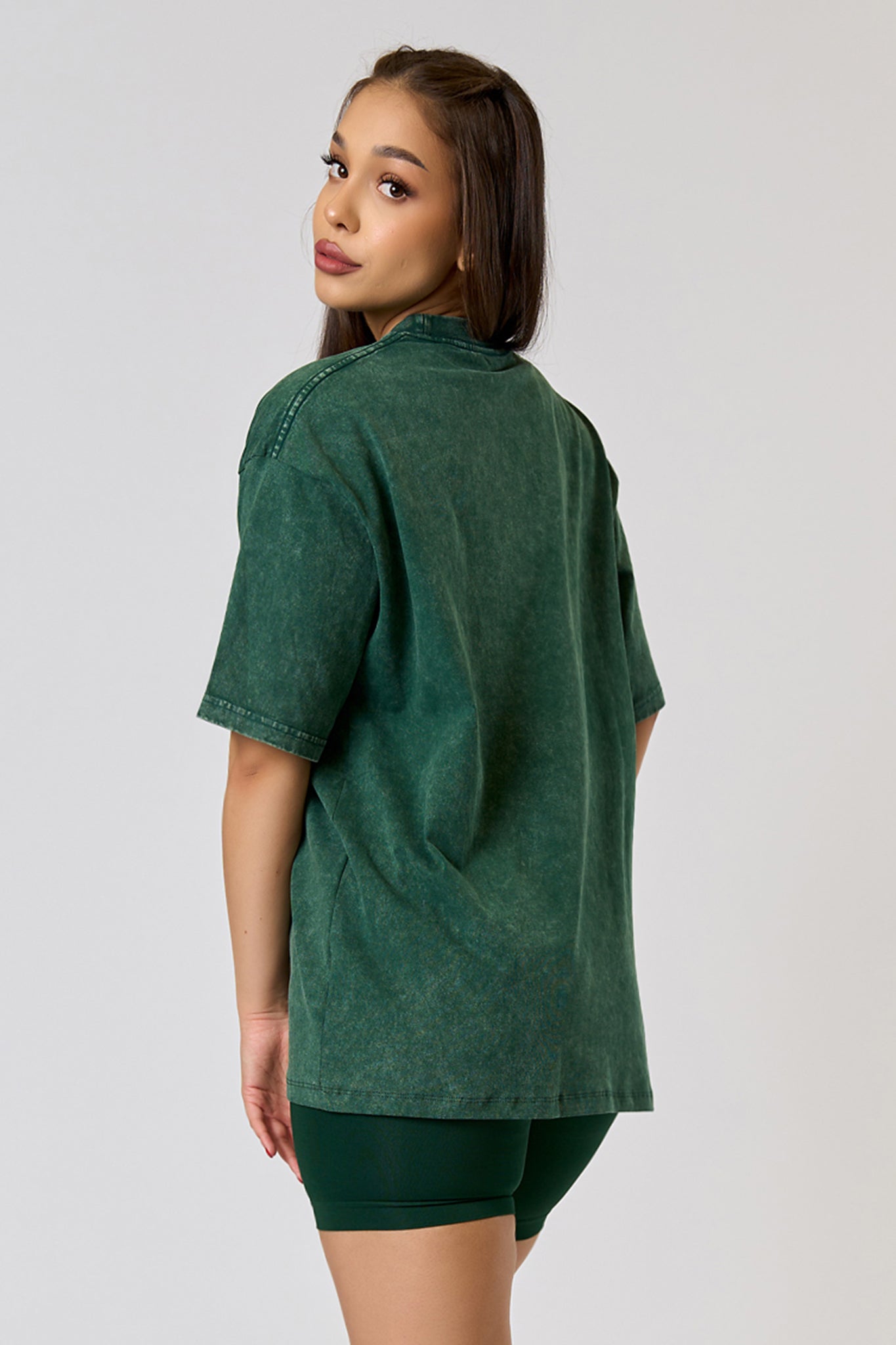 T-shirt VINTAGE OVERSIZED Green