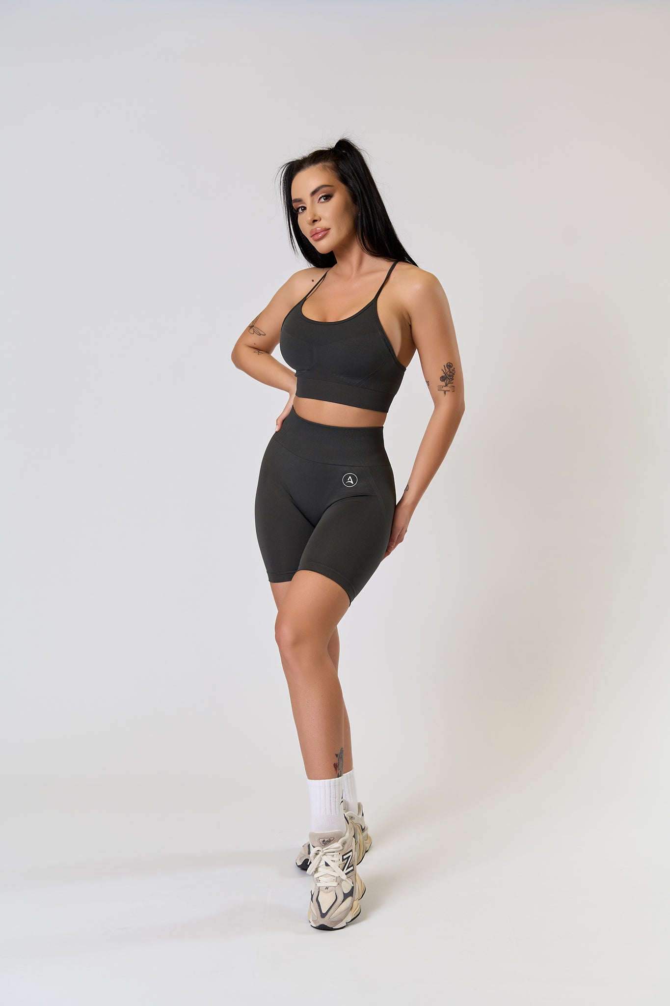 SUMMER SHORT Tights Grey