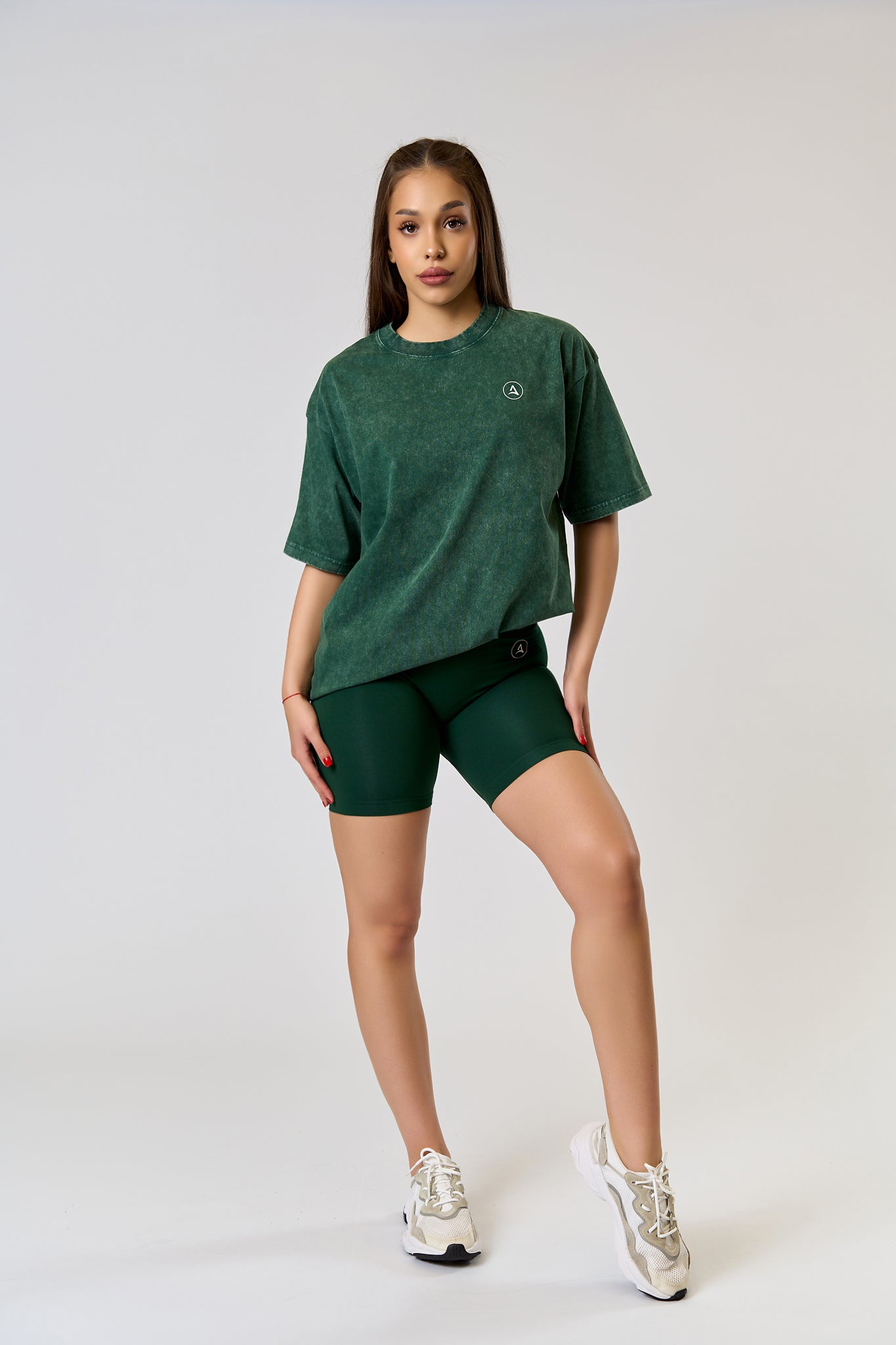 T-shirt VINTAGE OVERSIZED Green