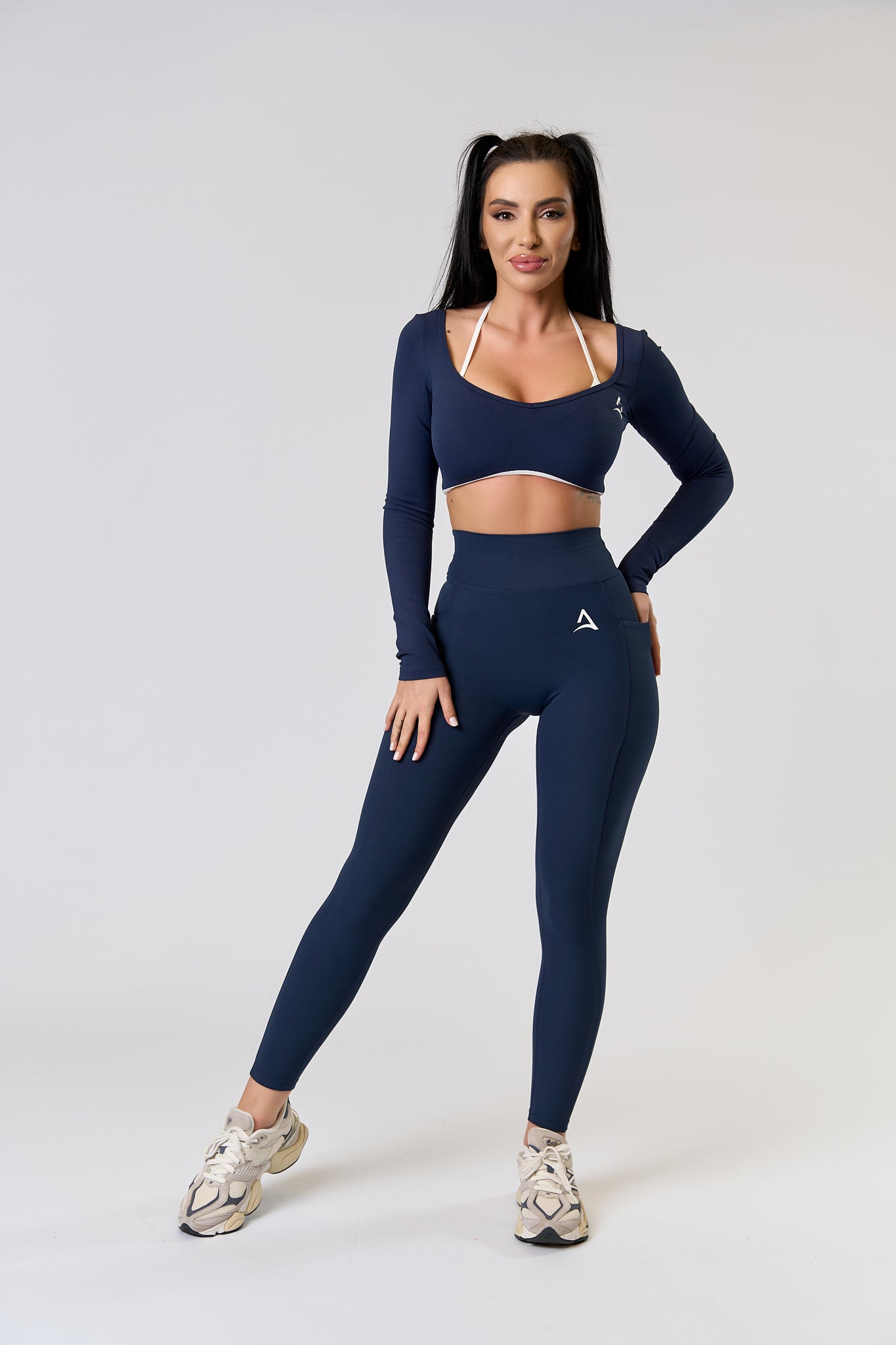 BOLD MOVE Set Navy blue