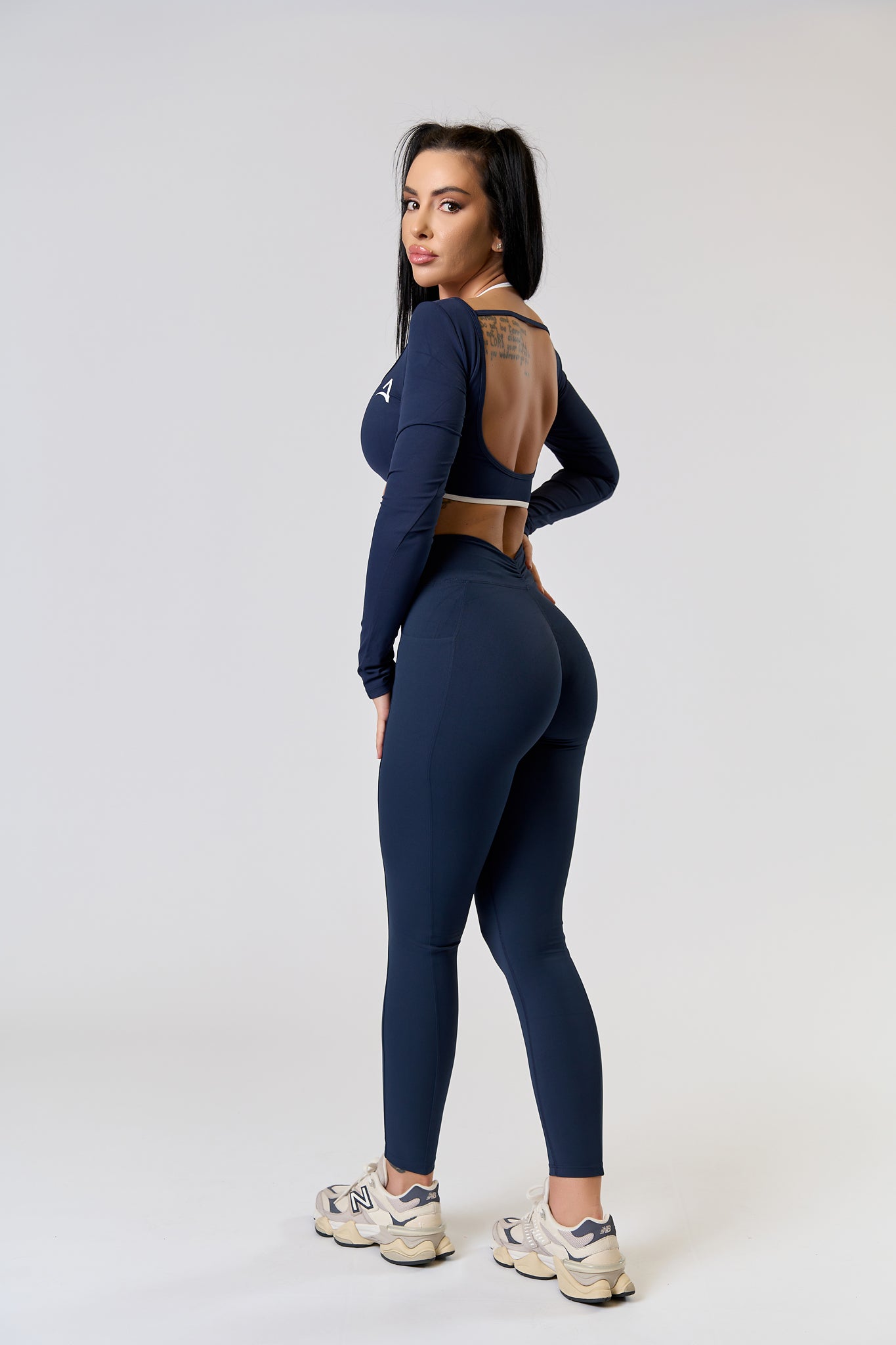 BOLD MOVE Set Navy blue