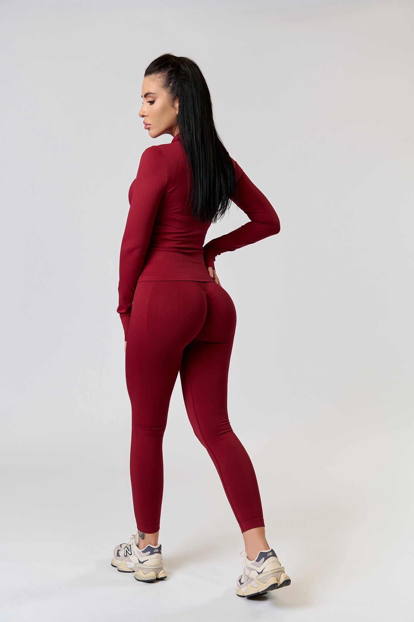 SHAPE BOOST Jacket Cherry