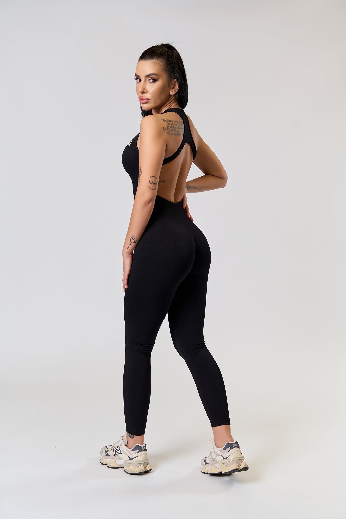 BOLD RUSH Jumpsuit Black