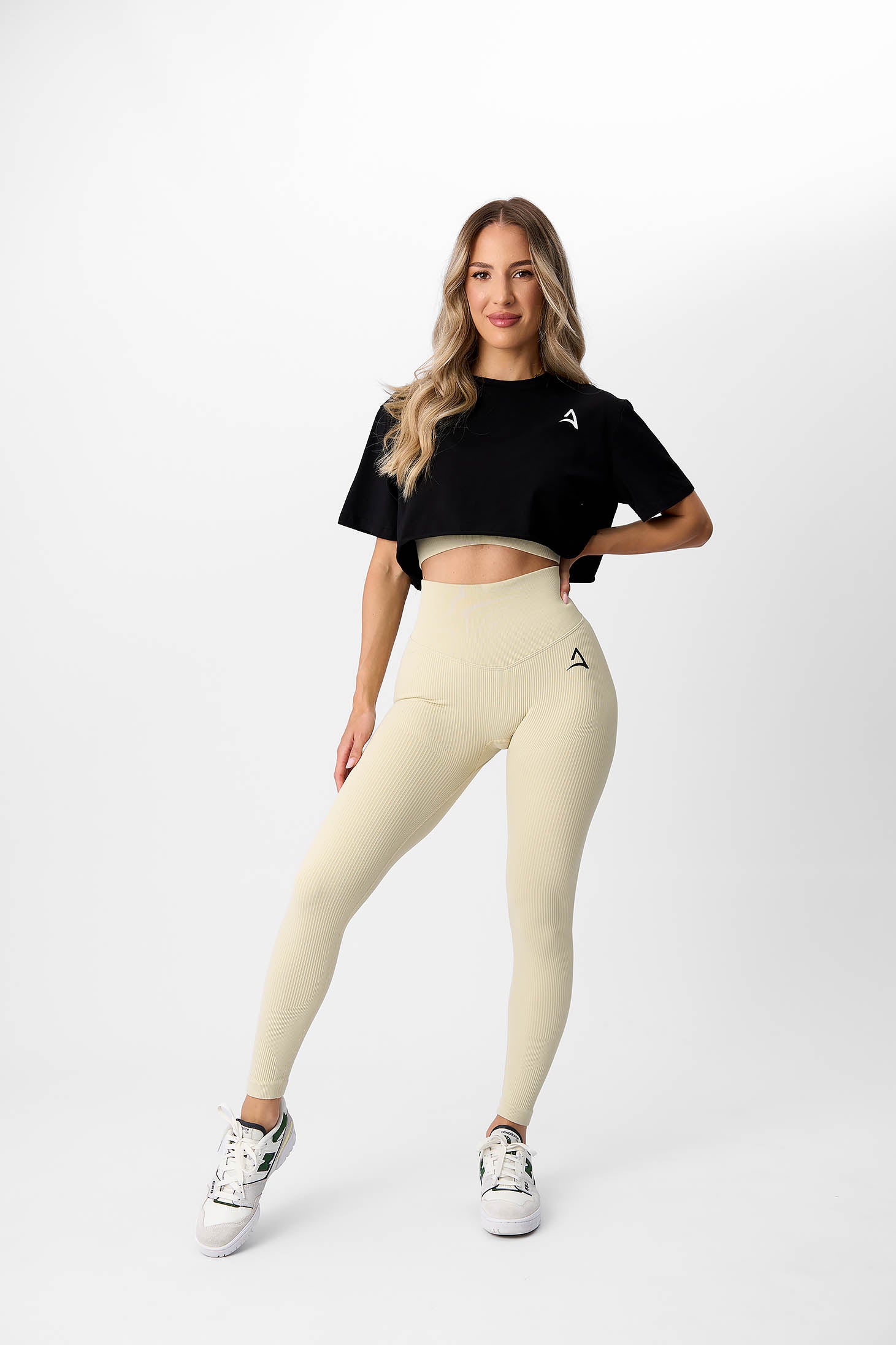 ABYFIT CROP T-shirt Black