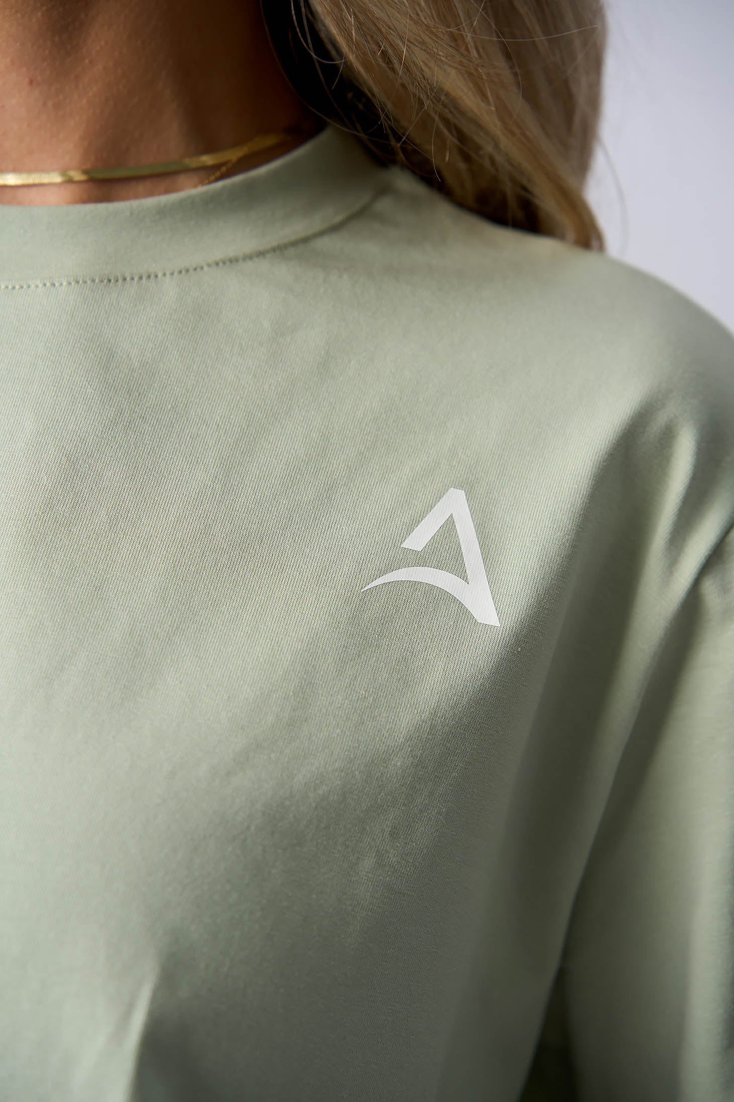 ABYFIT CROP T-shirt Mint green