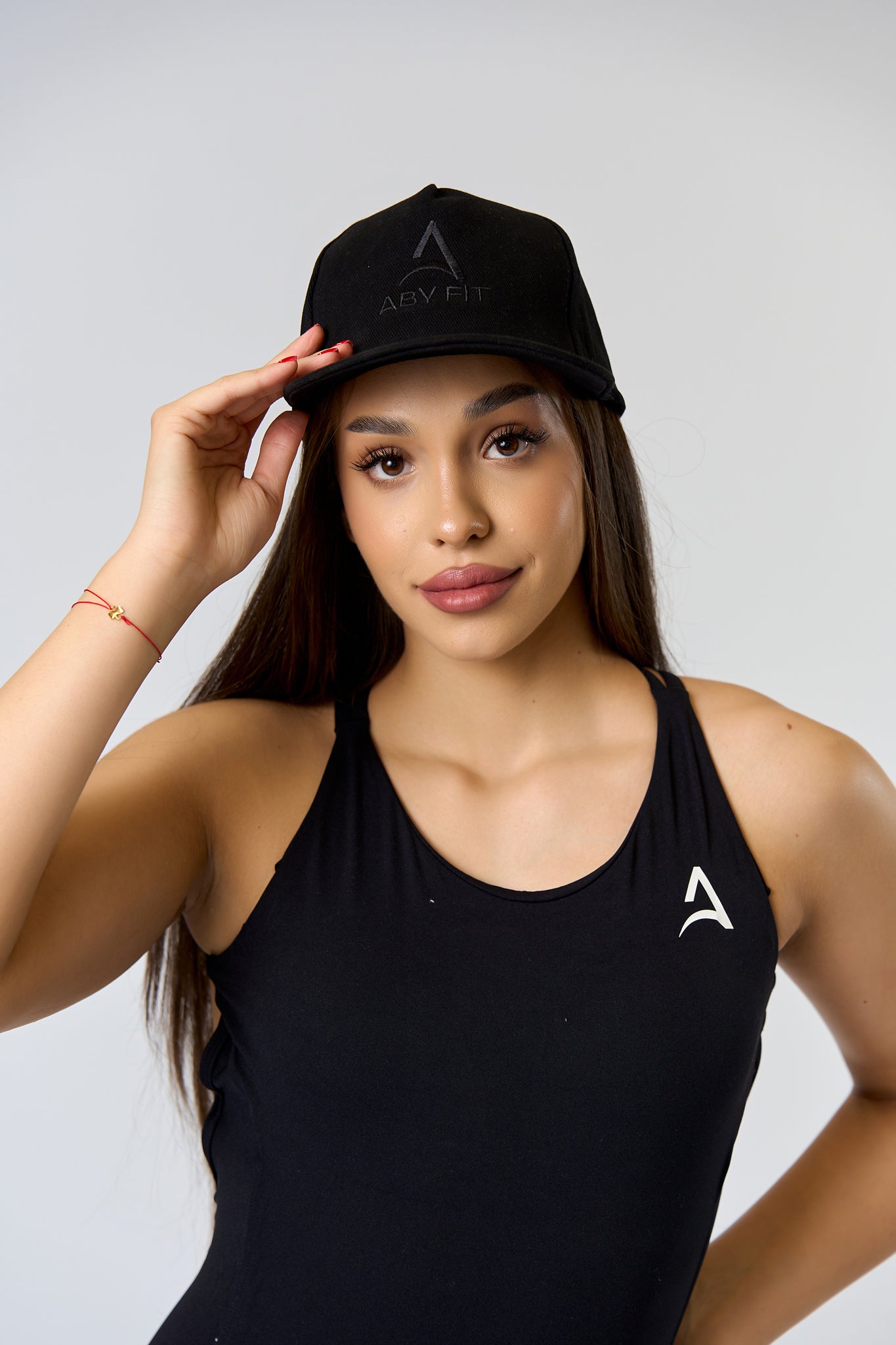 BLACK LOGO Cap Black