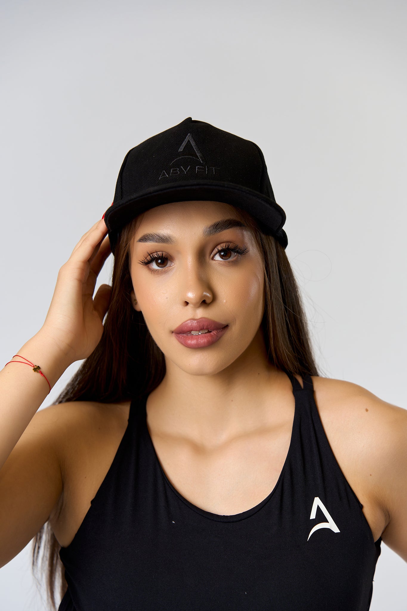 BLACK LOGO Cap Black