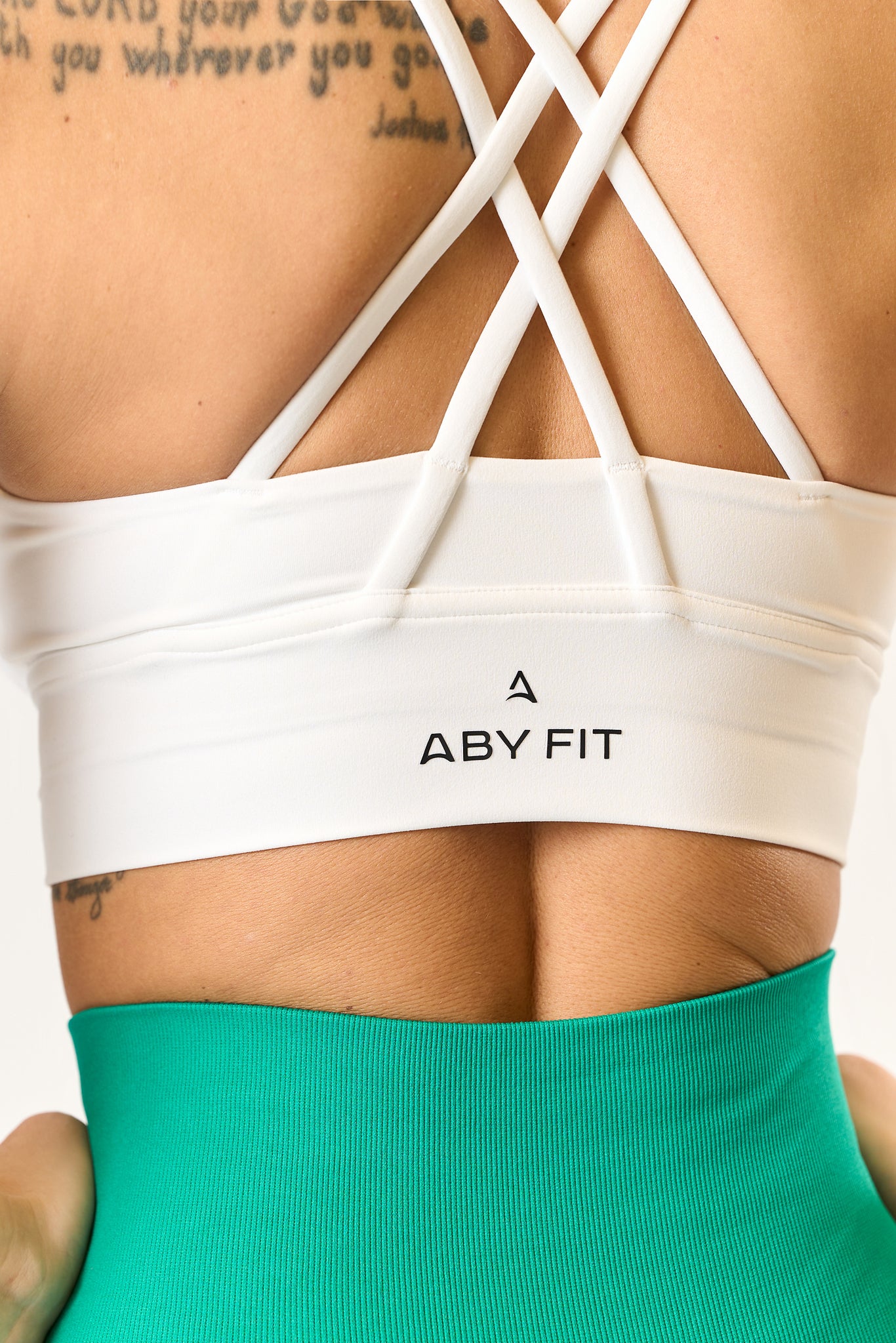 SOFT BY LUXURY White Bustier Black Logo