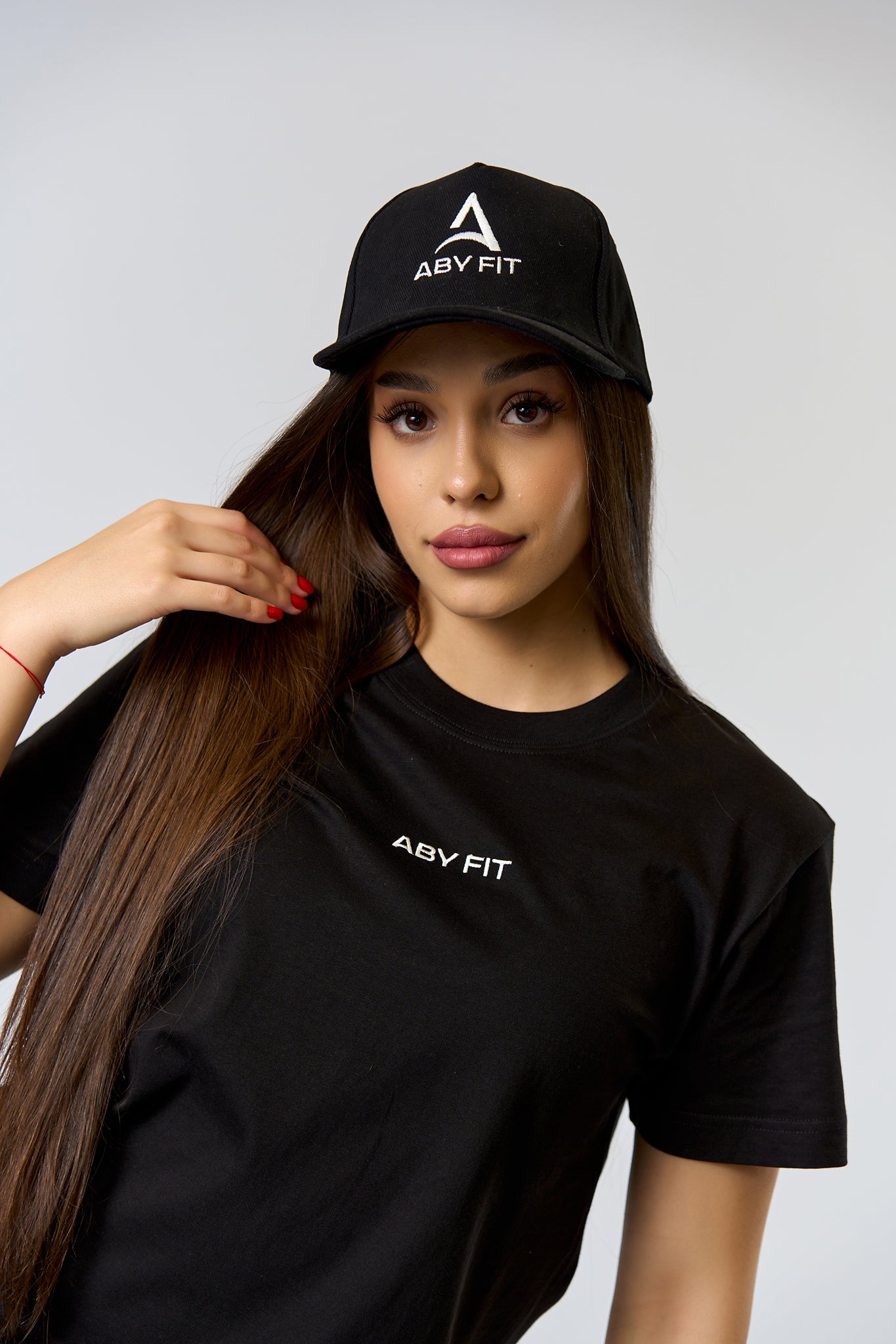 WHITE LOGO Black Cap