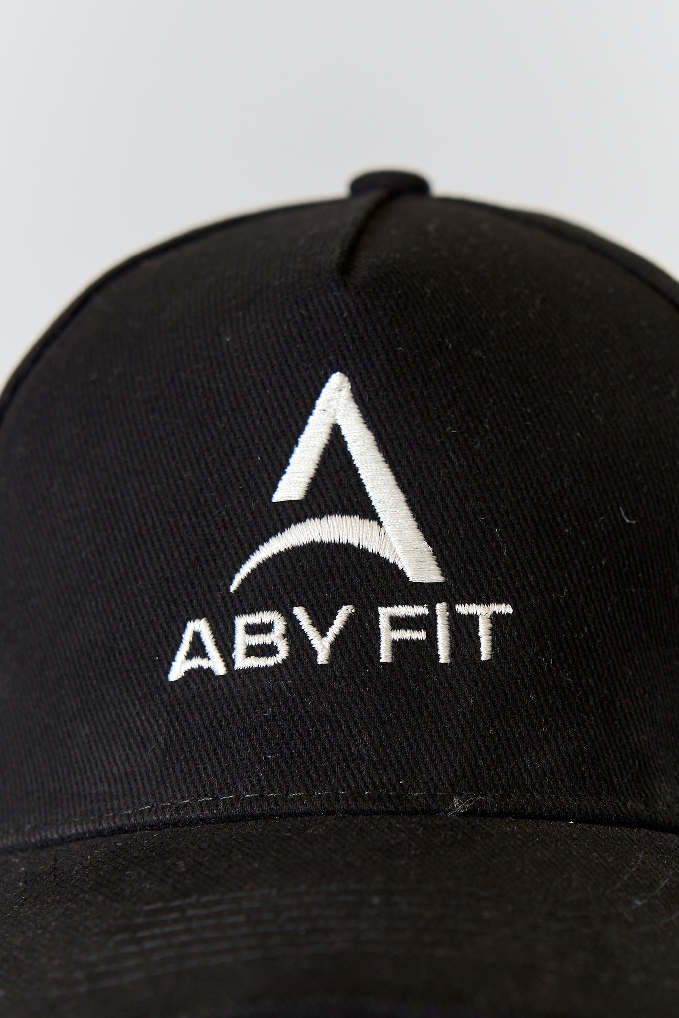 WHITE LOGO Black Cap