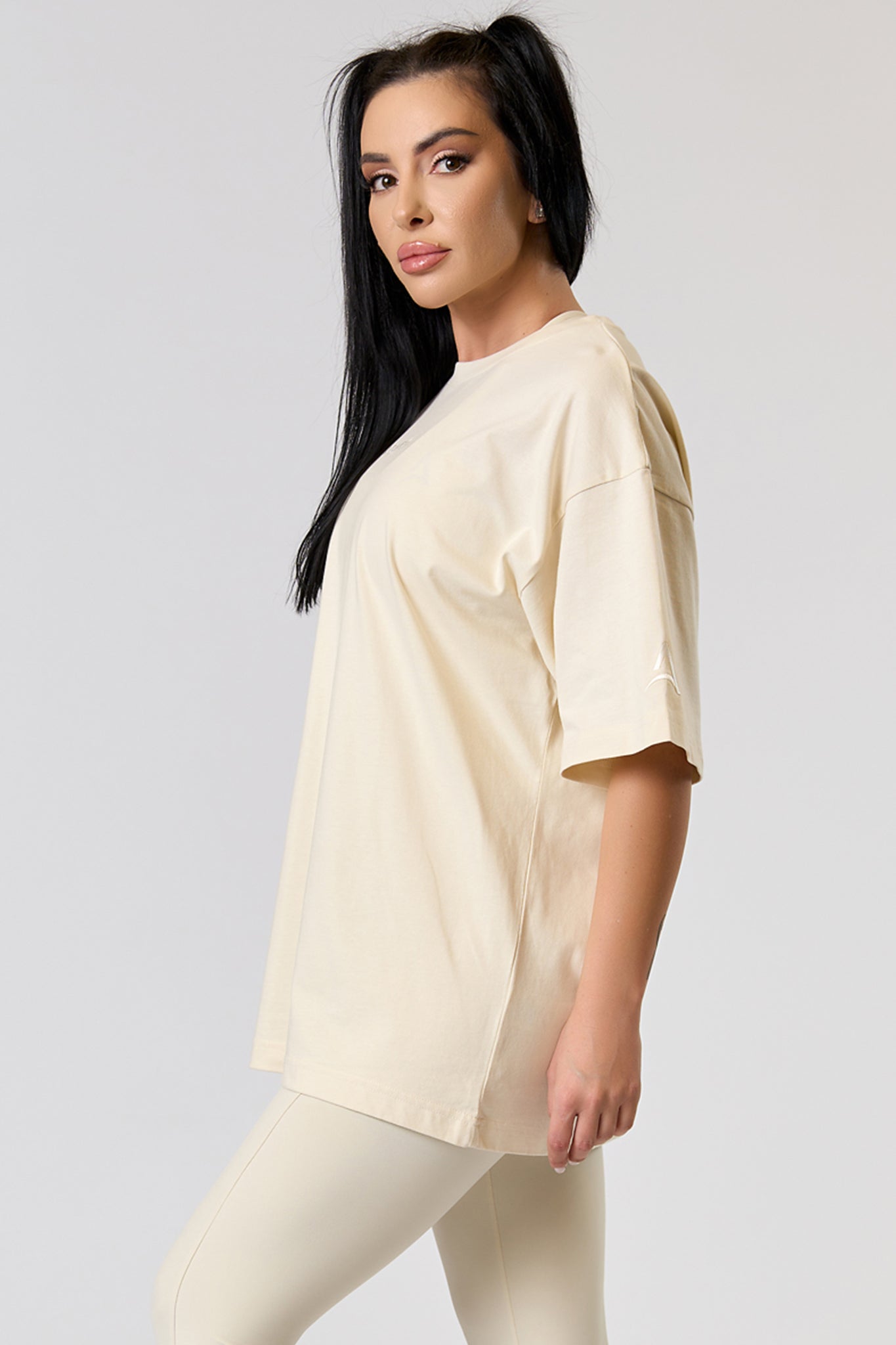 OVERSIZED COMFORT T-shirt Nude