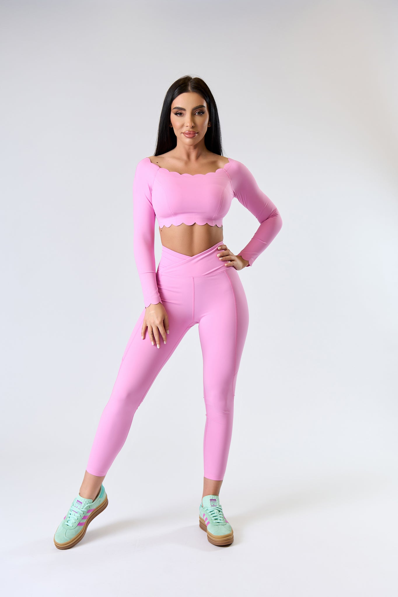 BELLE WAVES Set Pink