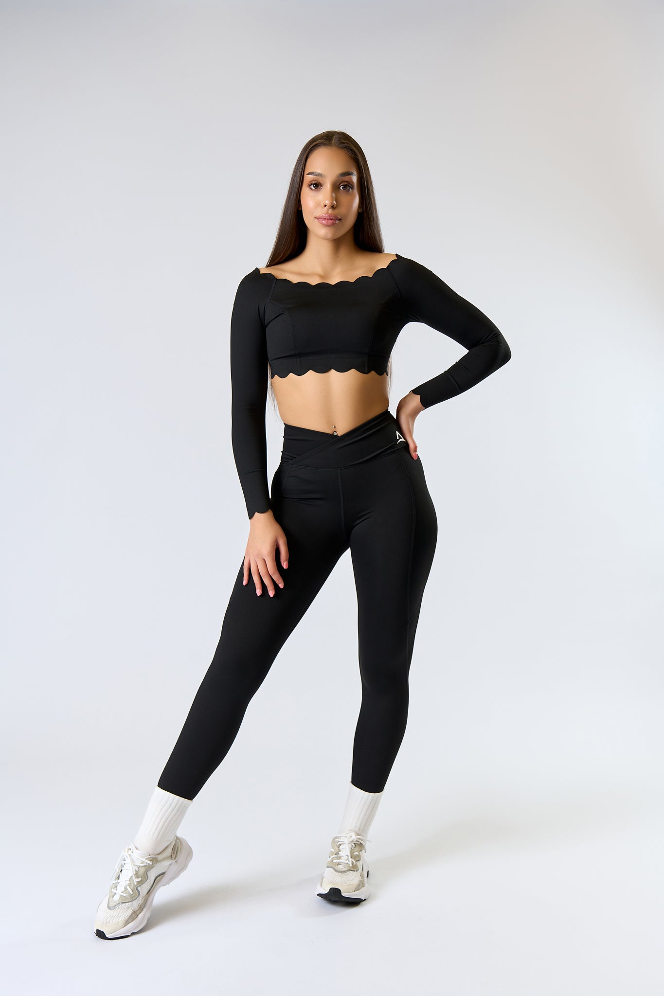 BELLE WAVES Set Black