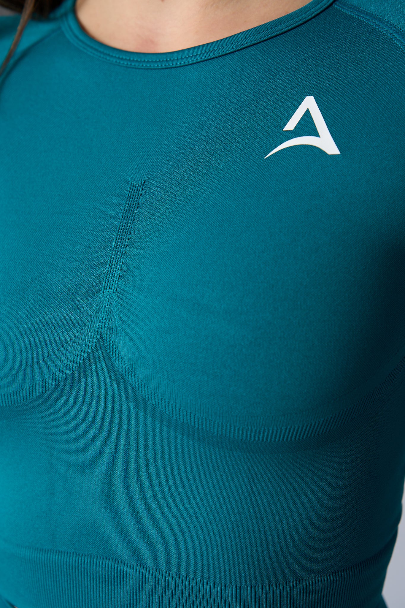 SEAMLESS LONG Set Turquoise