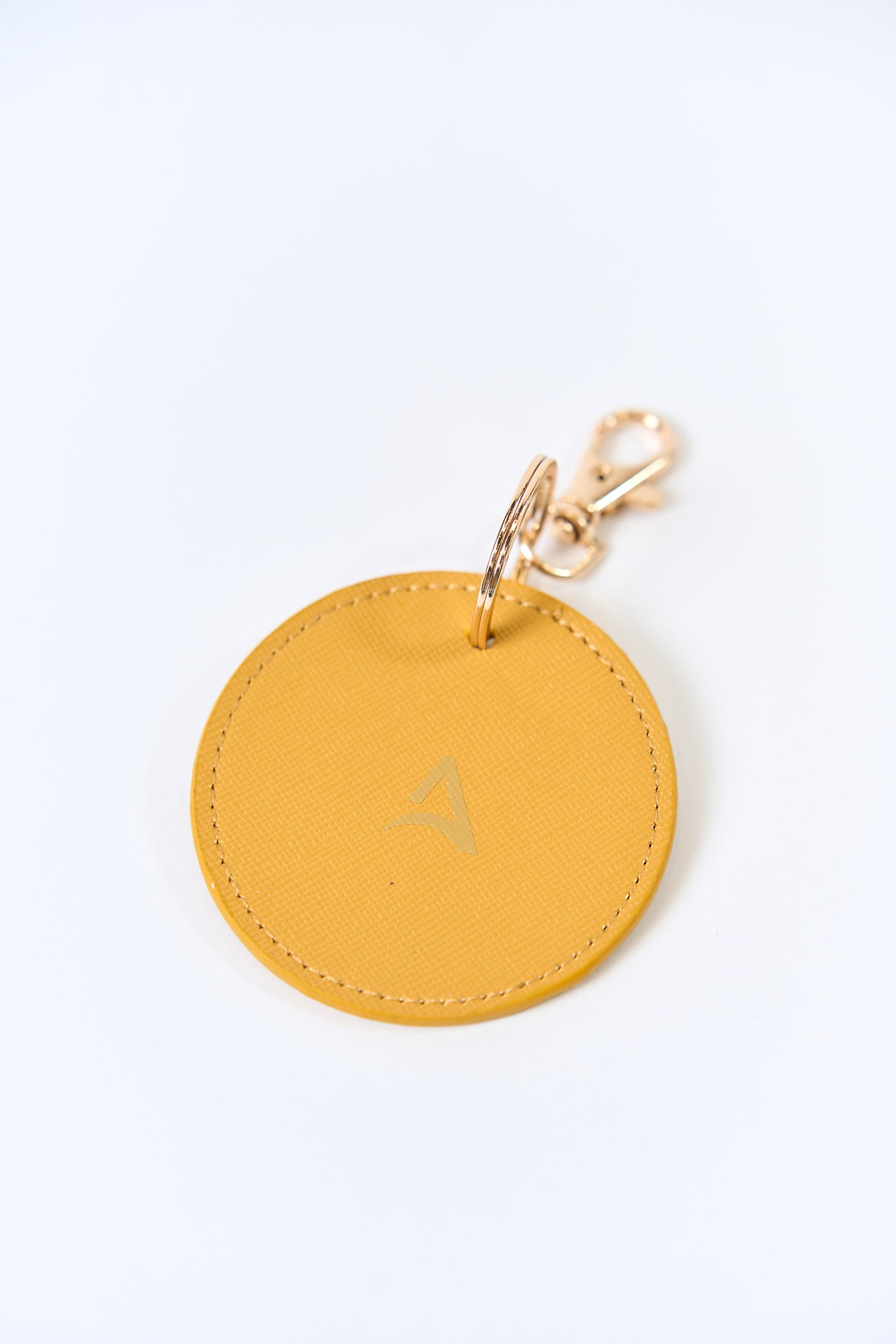 ROUND MATCH Keychain Yellow