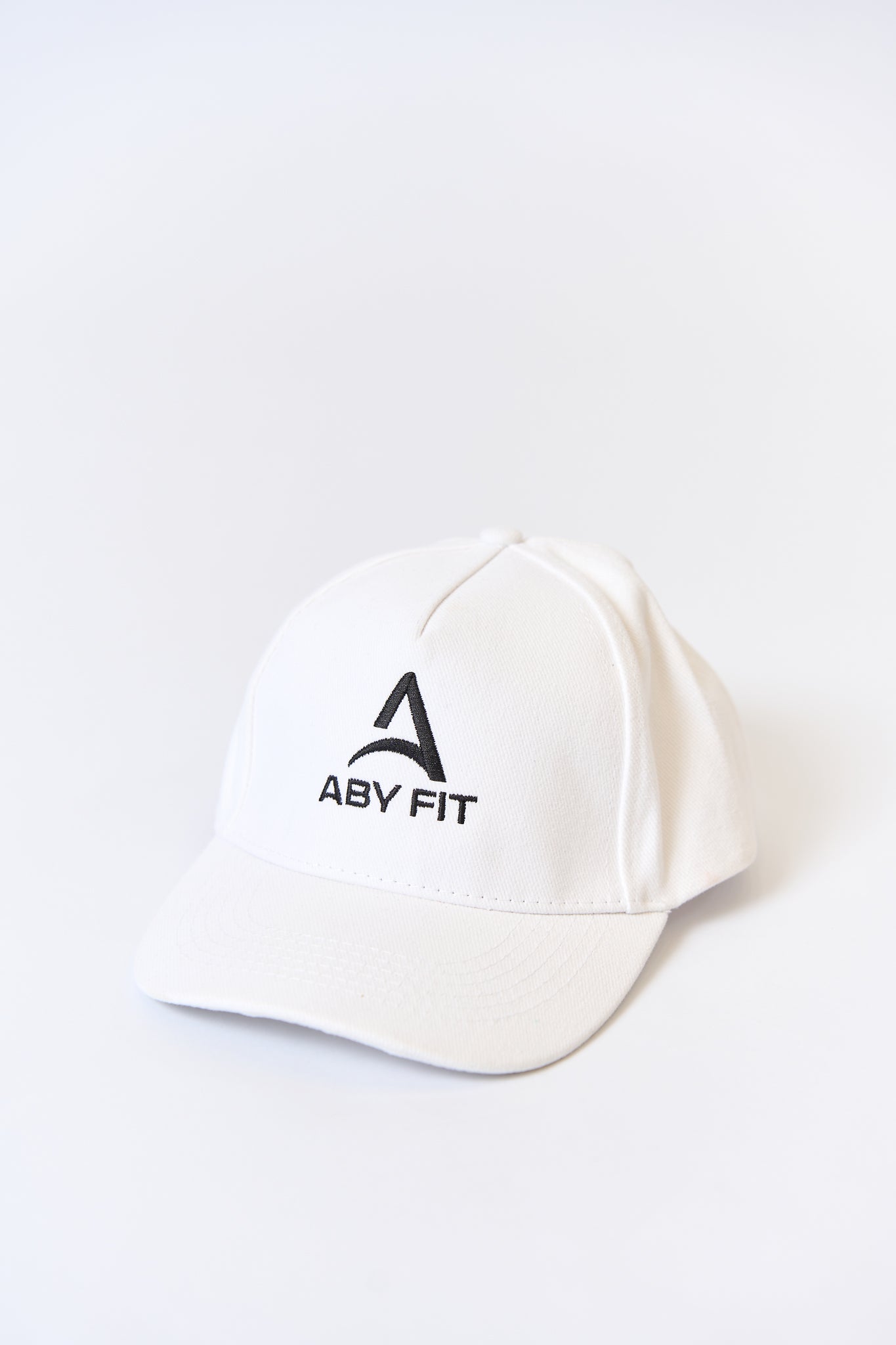 BLACK LOGO White Cap
