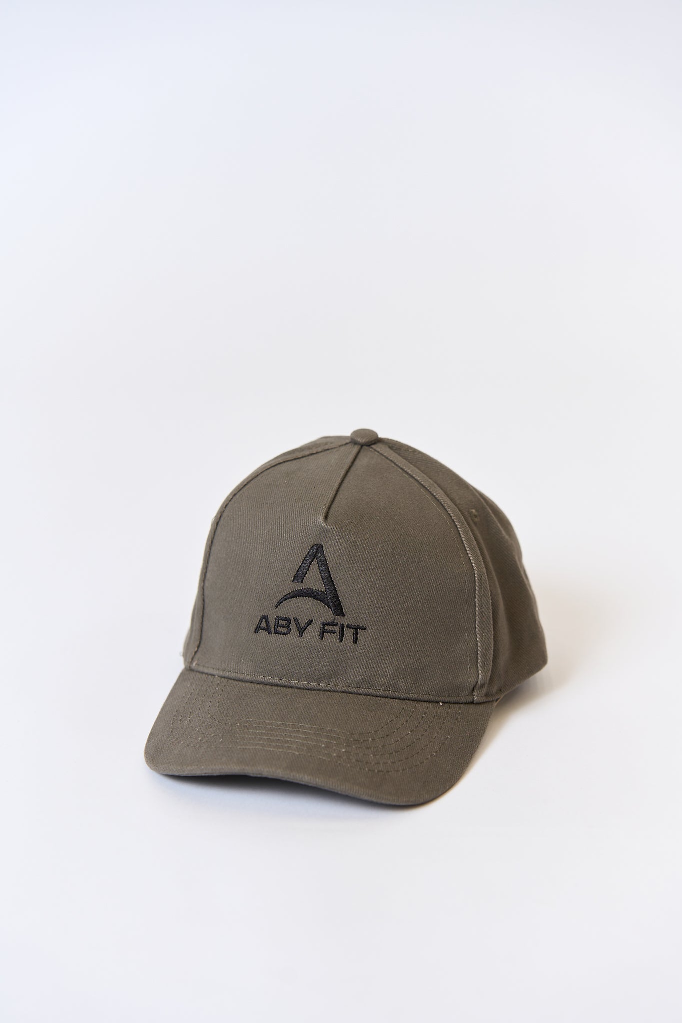 BLACK LOGO Cap Grey
