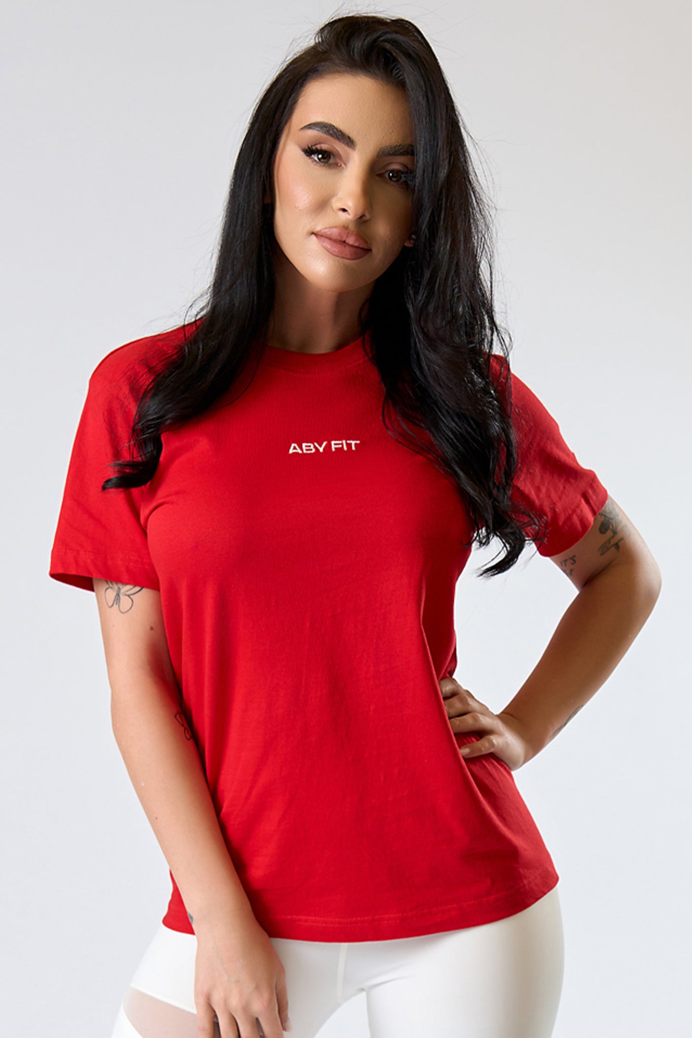 COTTON FLOW T-shirt Red