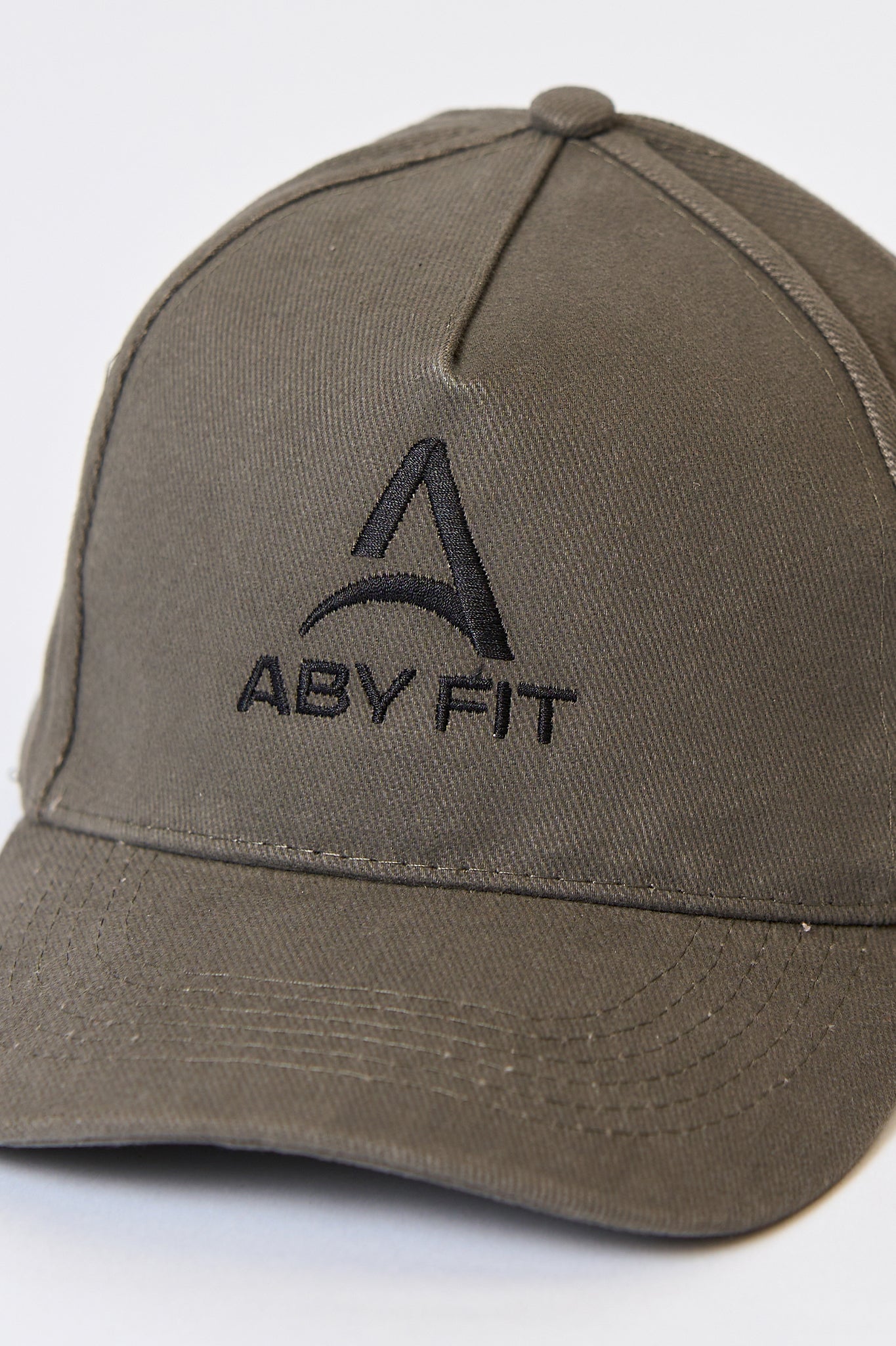 BLACK LOGO Cap Grey