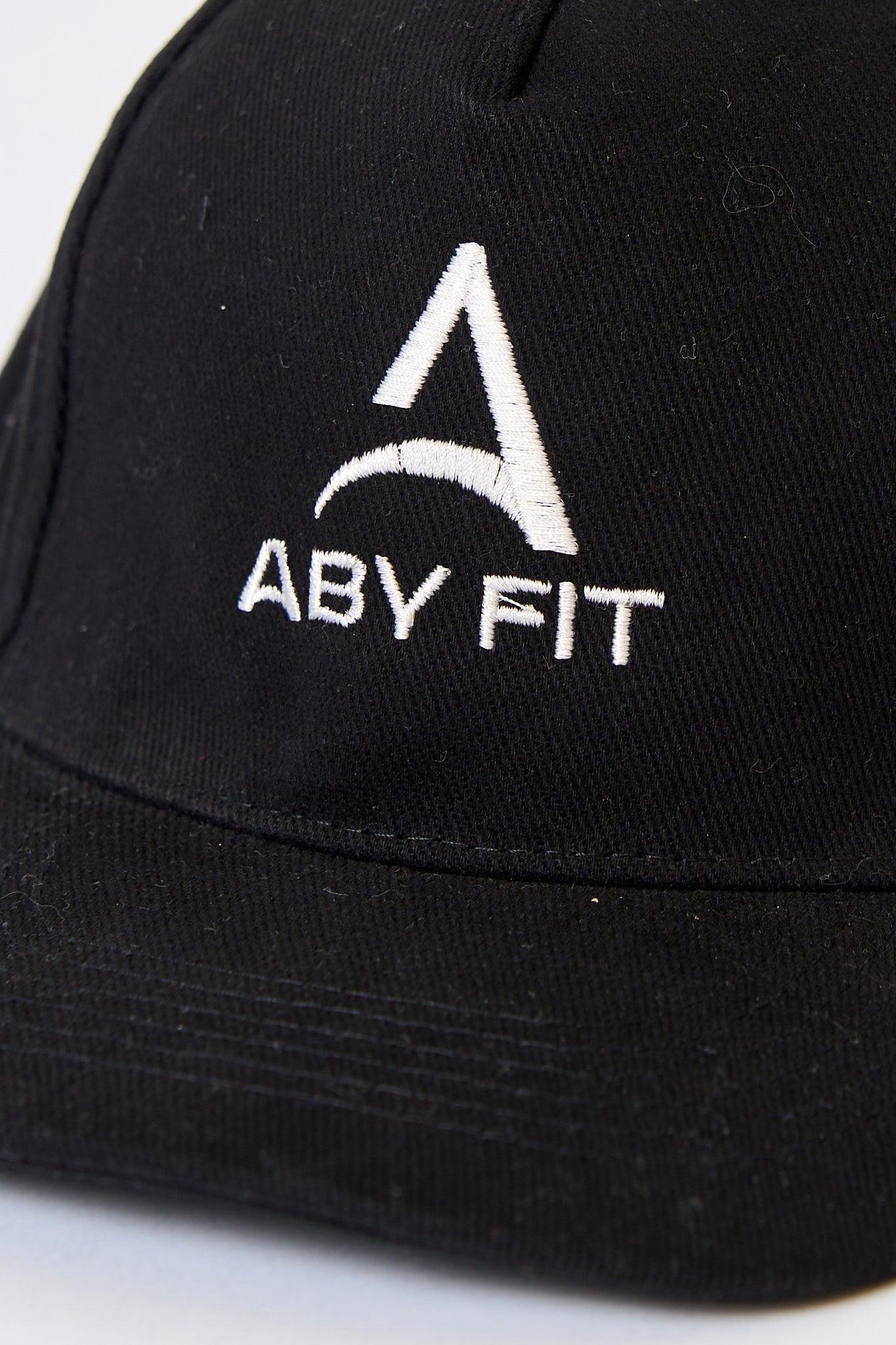 WHITE LOGO Black Cap