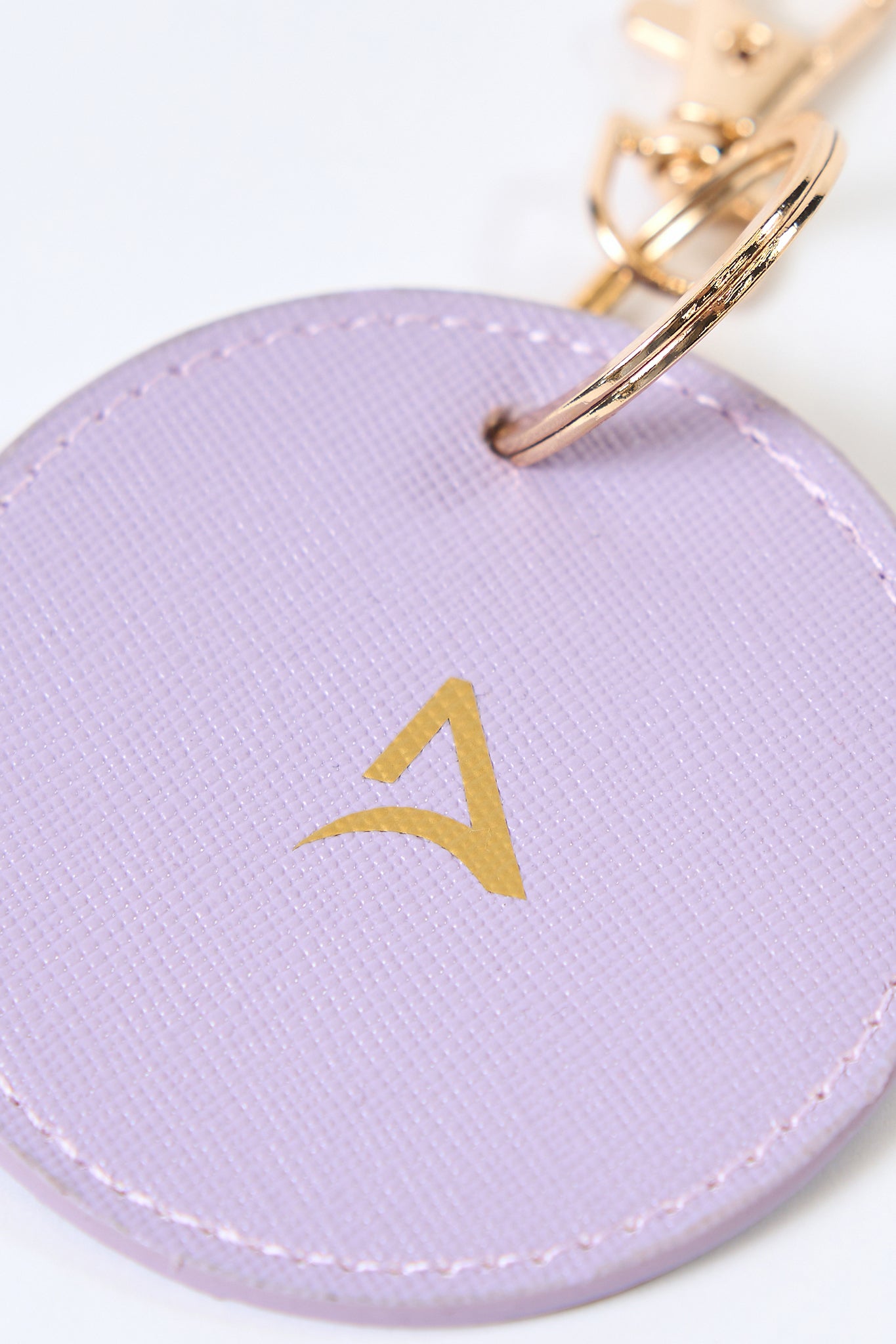 Keychain ROUND MATCH Lilac