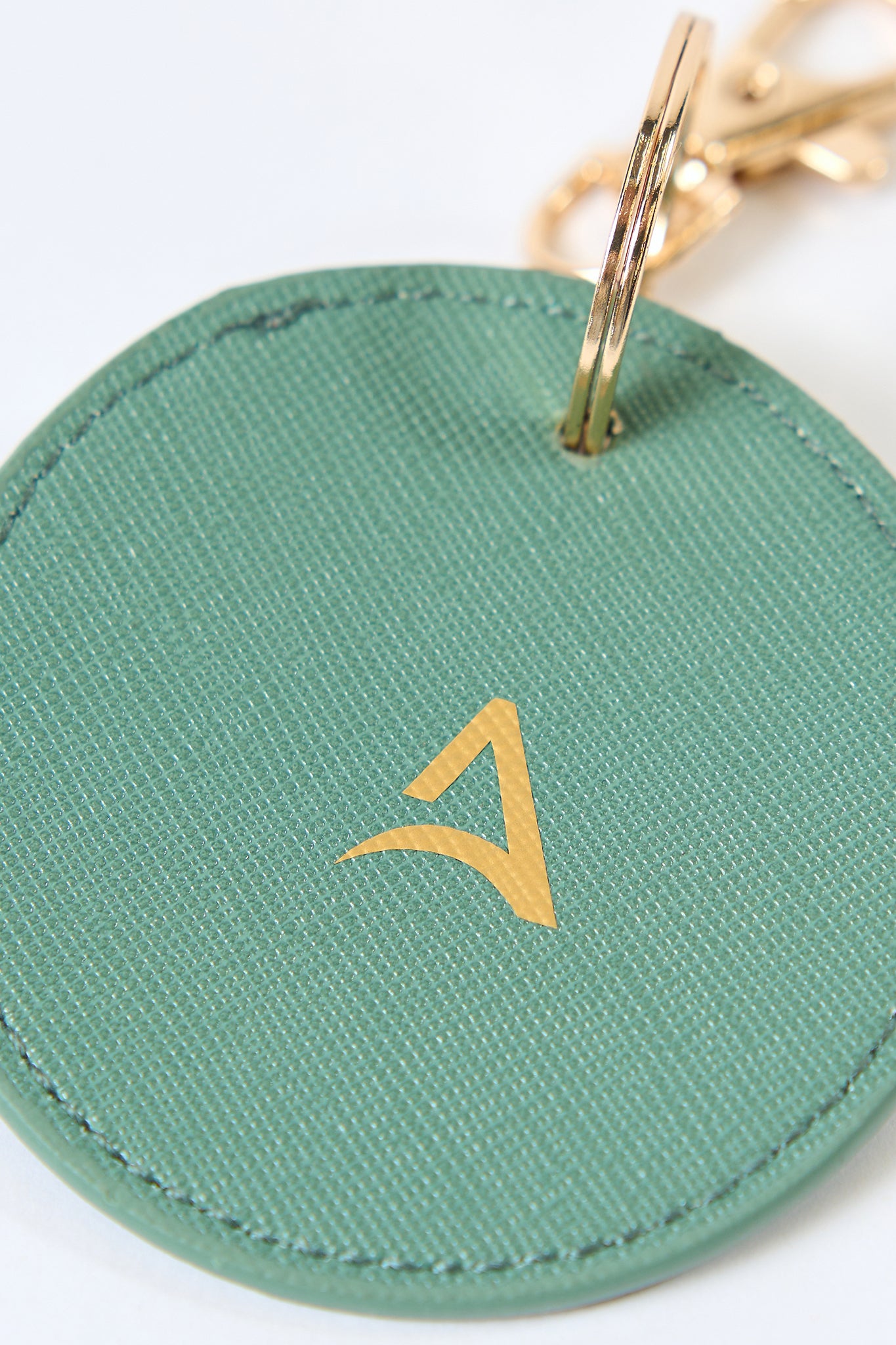 ROUND MATCH Keychain Turquoise