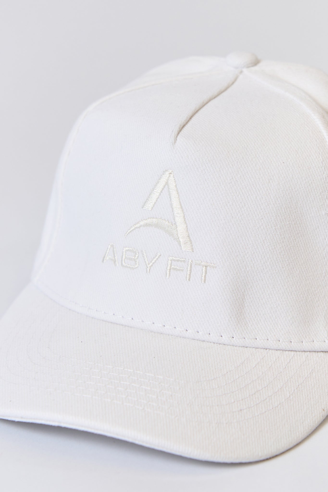 WHITE LOGO Cap White
