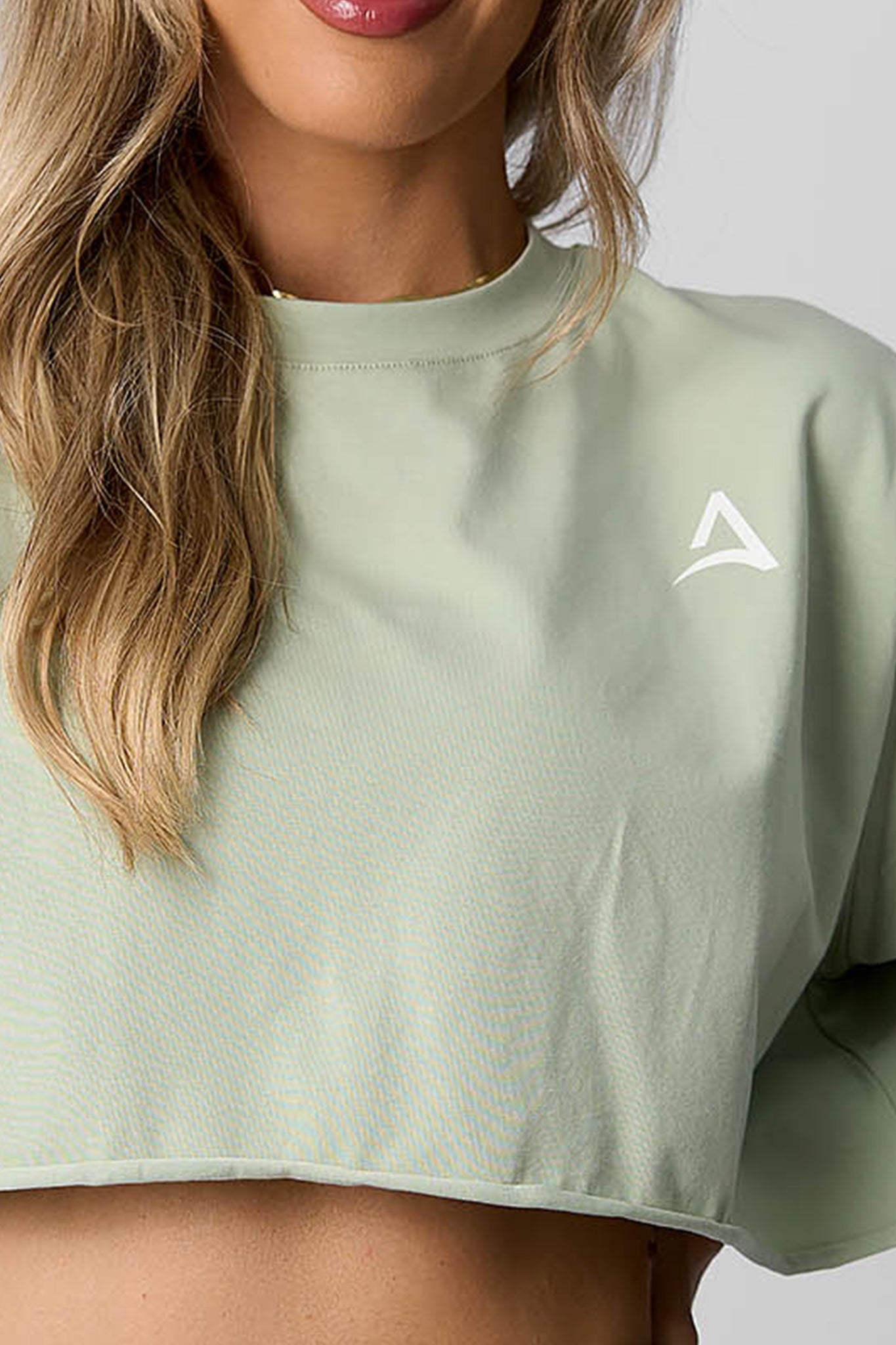 ABYFIT CROP T-shirt Mint green