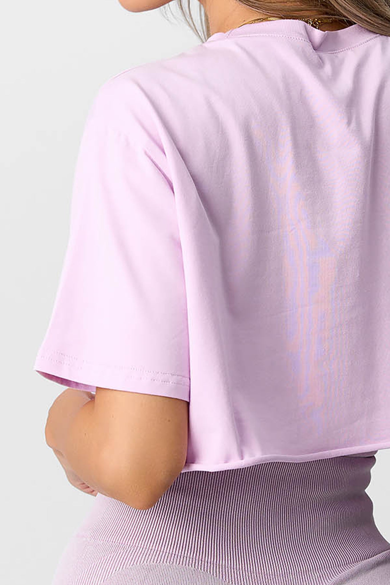 ABYFIT CROP T-shirt Lilac