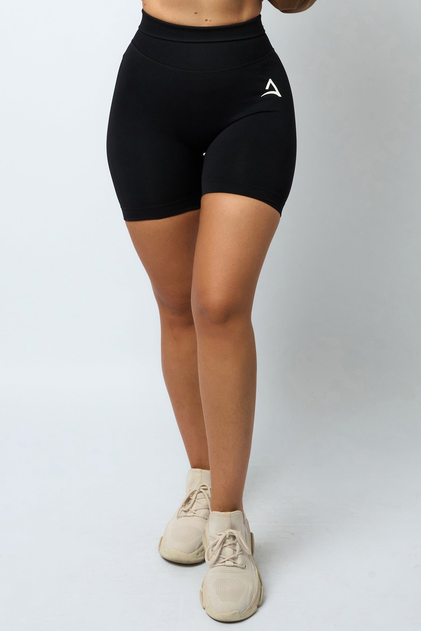 SEAMLESS SHORT Tights Black