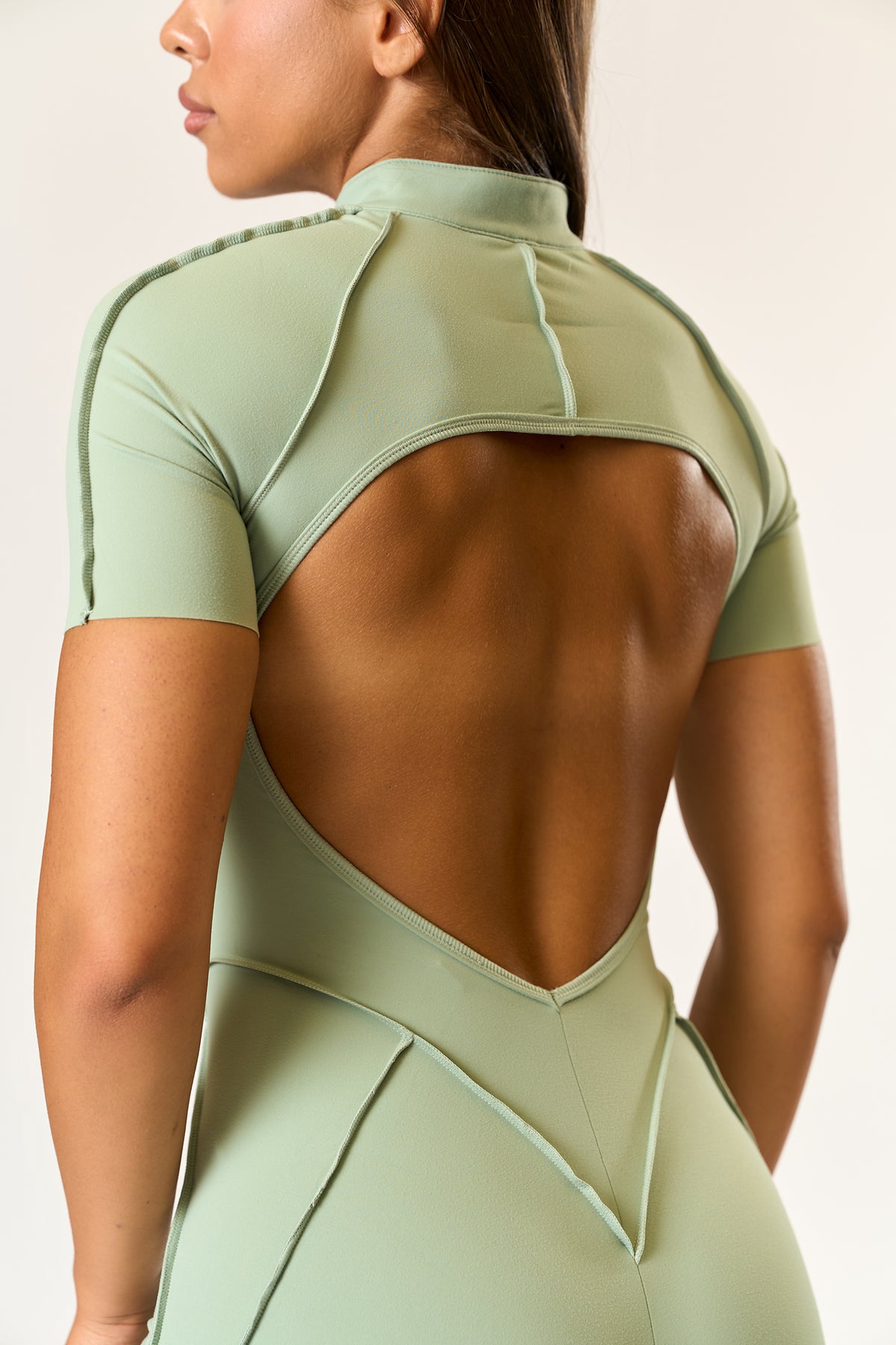 GLAM FIT SHORT Jumpsuit Green