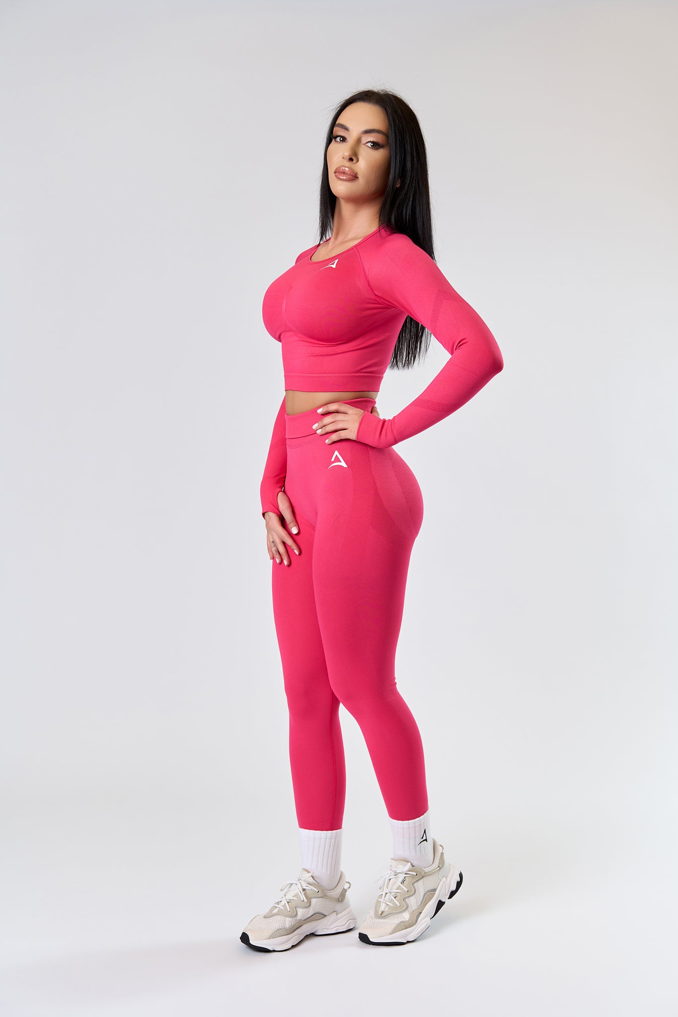 SEAMLESS LONG Tights Pink