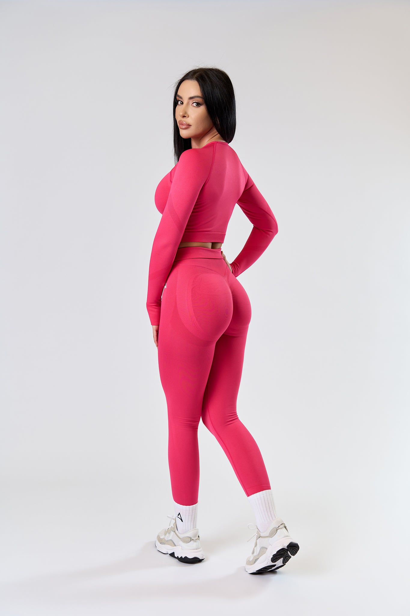 SEAMLESS LONG Tights Pink
