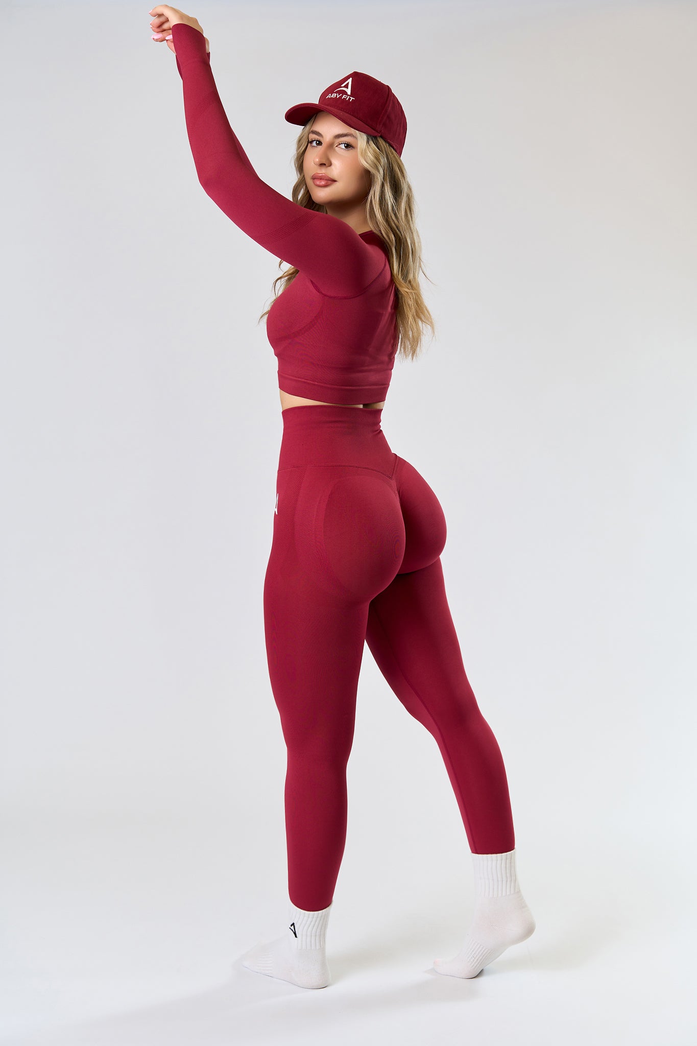 SEAMLESS LONG Set Burgundy