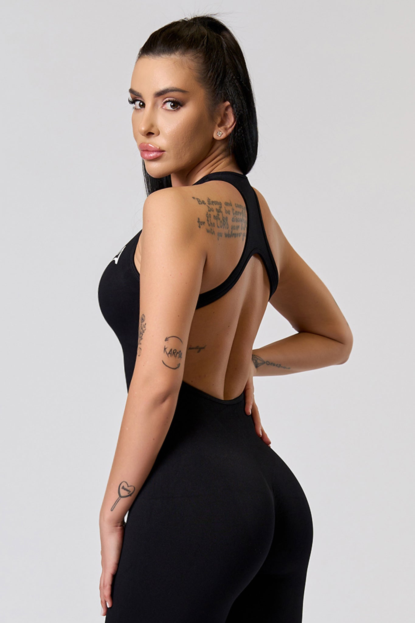 BOLD RUSH Jumpsuit Black