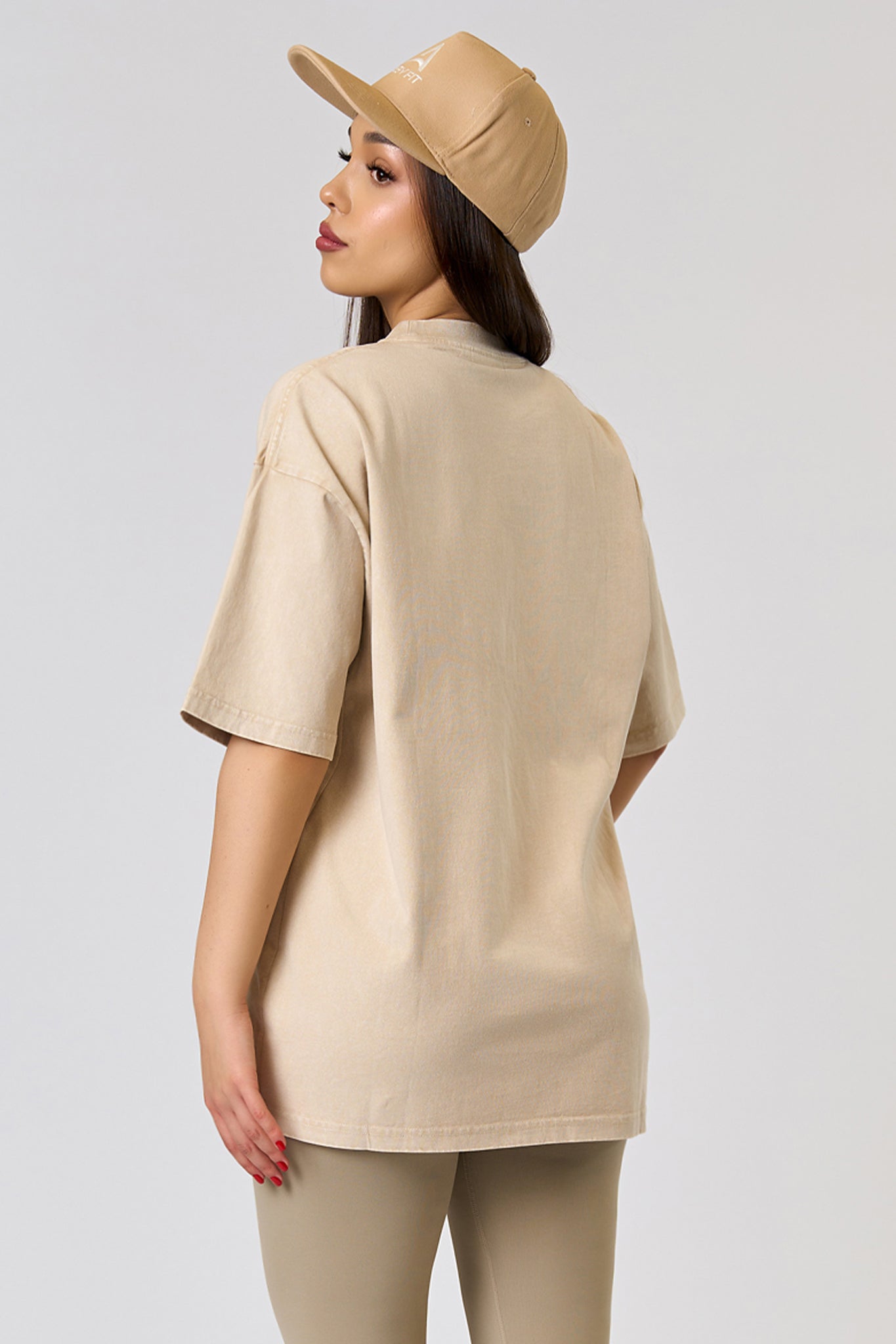 VINTAGE OVERSIZED T-shirt Beige