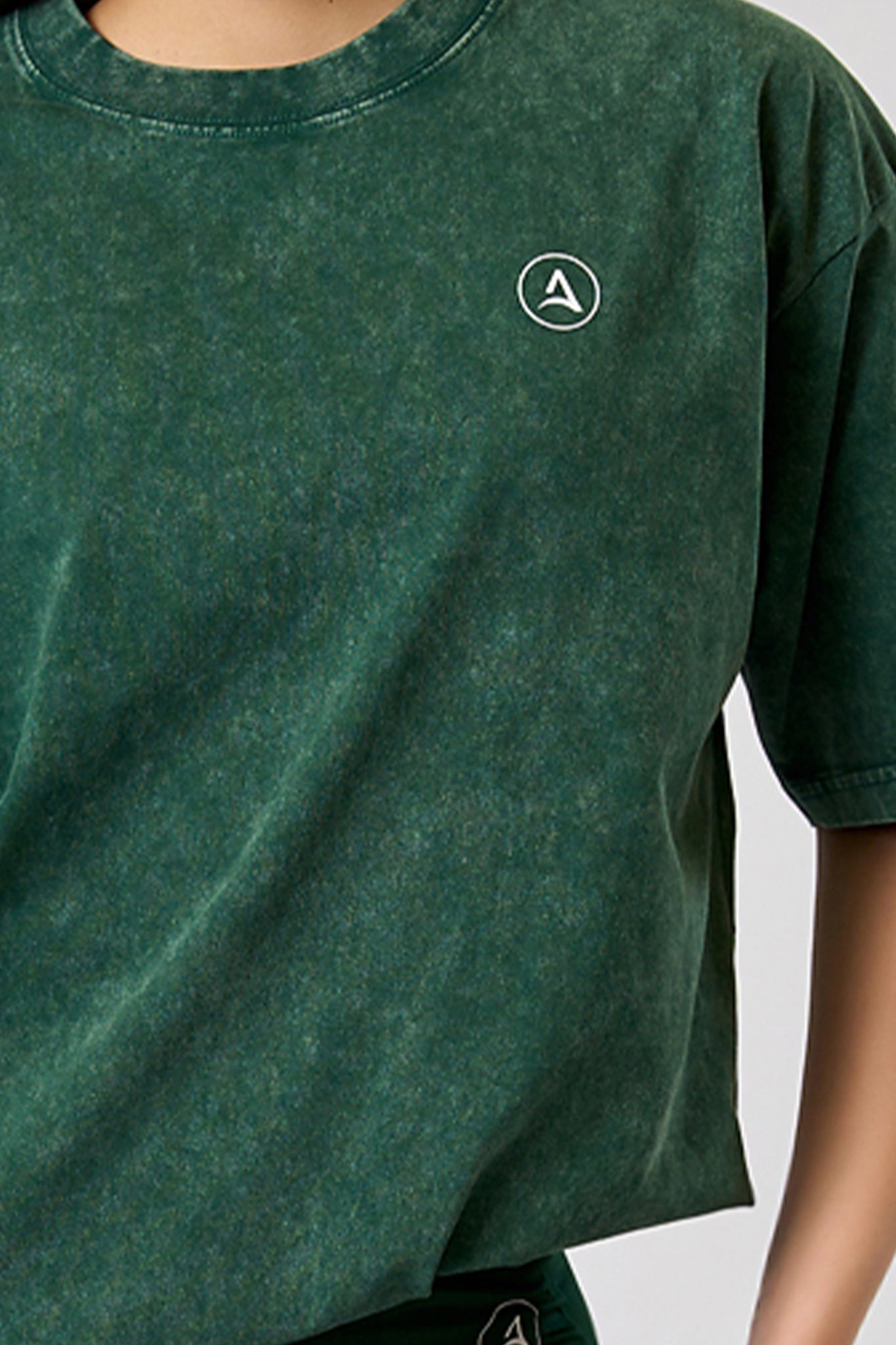 T-shirt VINTAGE OVERSIZED Green