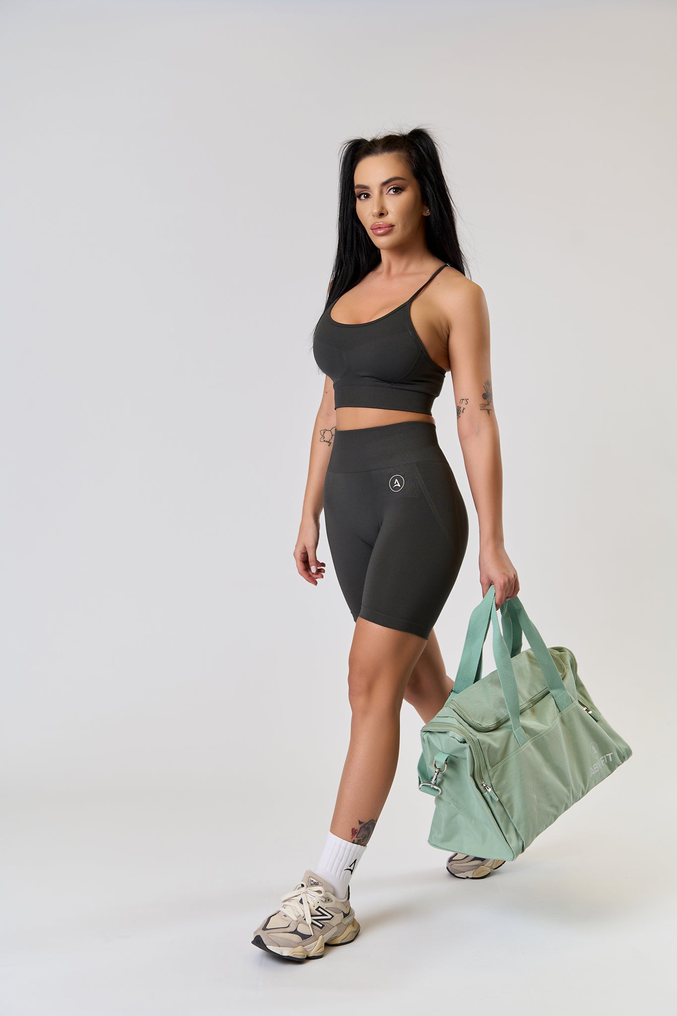 SUMMER SHORT Tights Grey