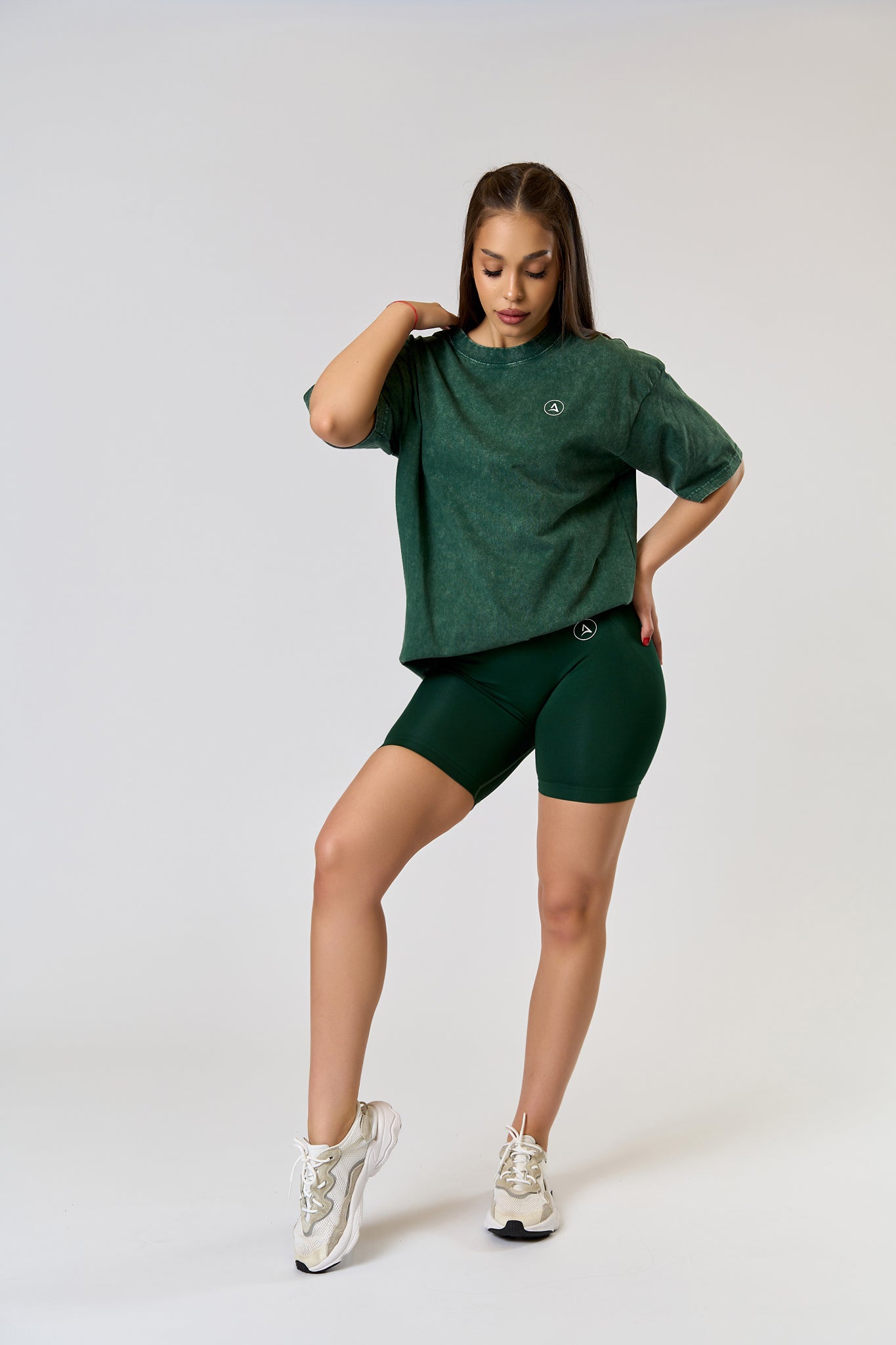 T-shirt VINTAGE OVERSIZED Green