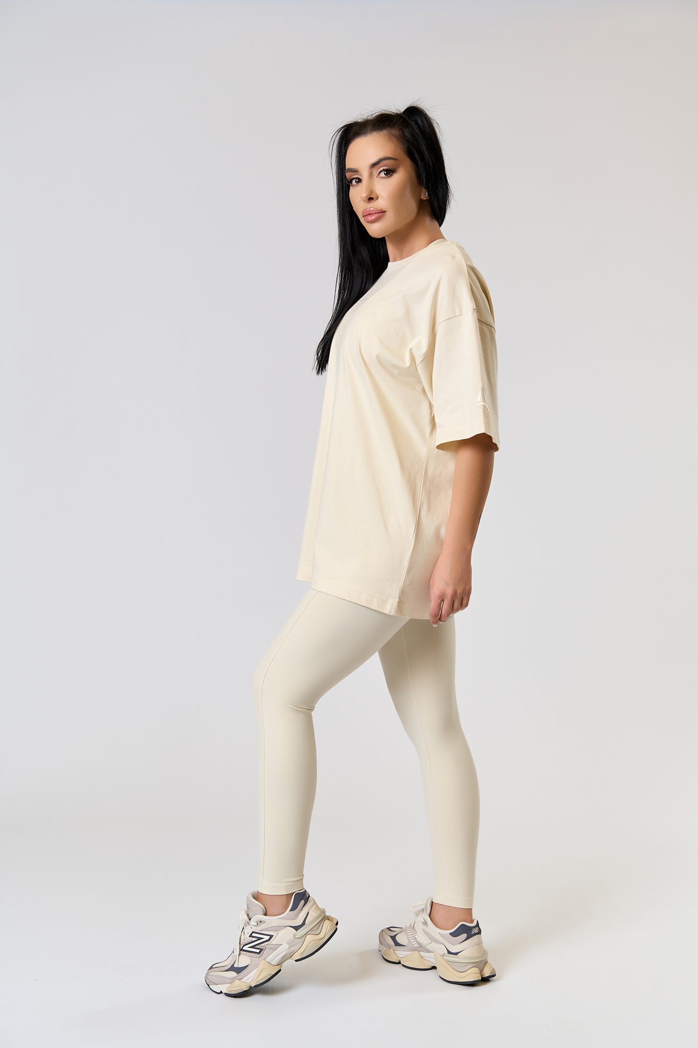 OVERSIZED COMFORT T-shirt Nude