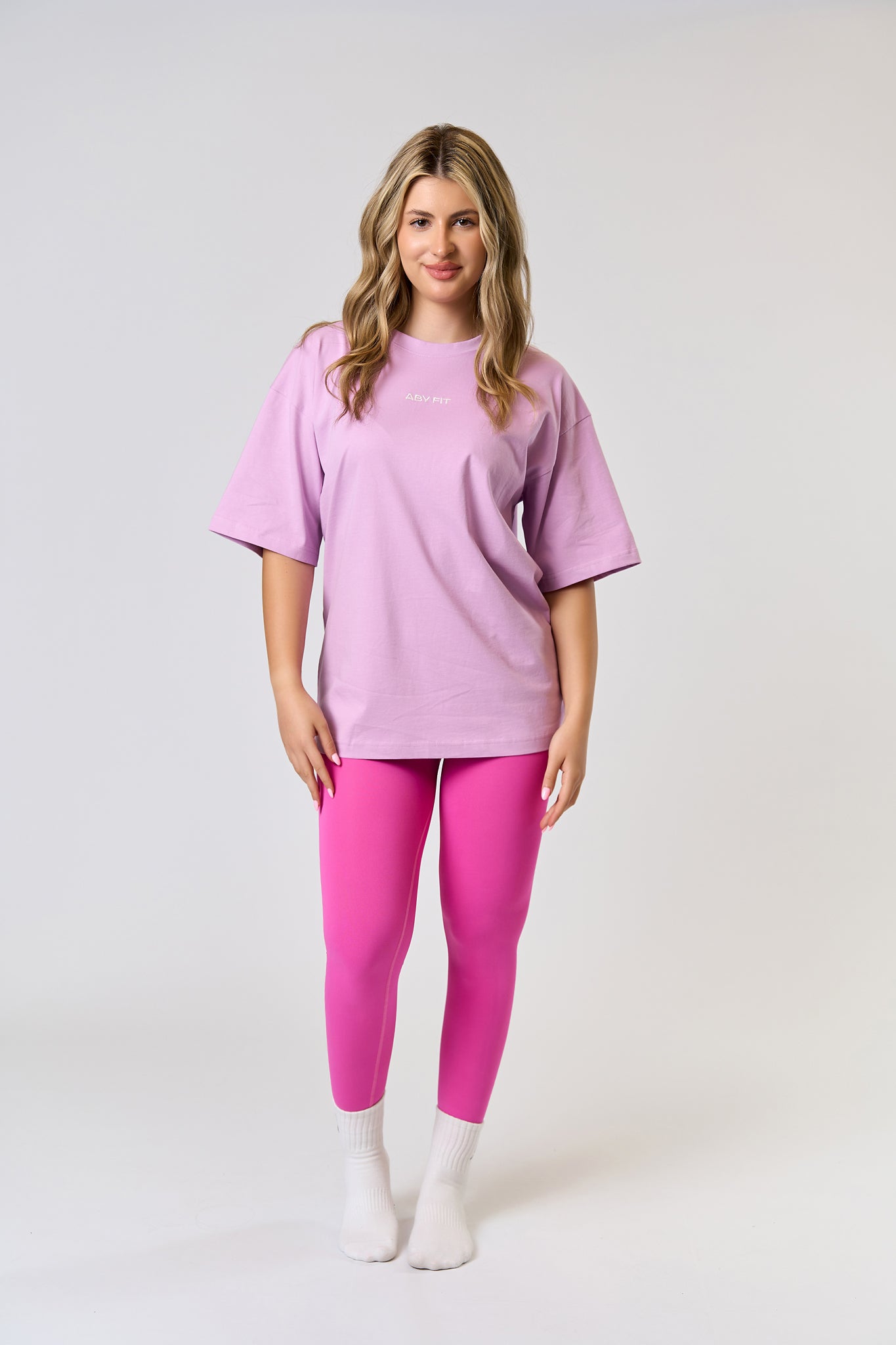 OVERSIZED COMFORT T-shirt Lilac