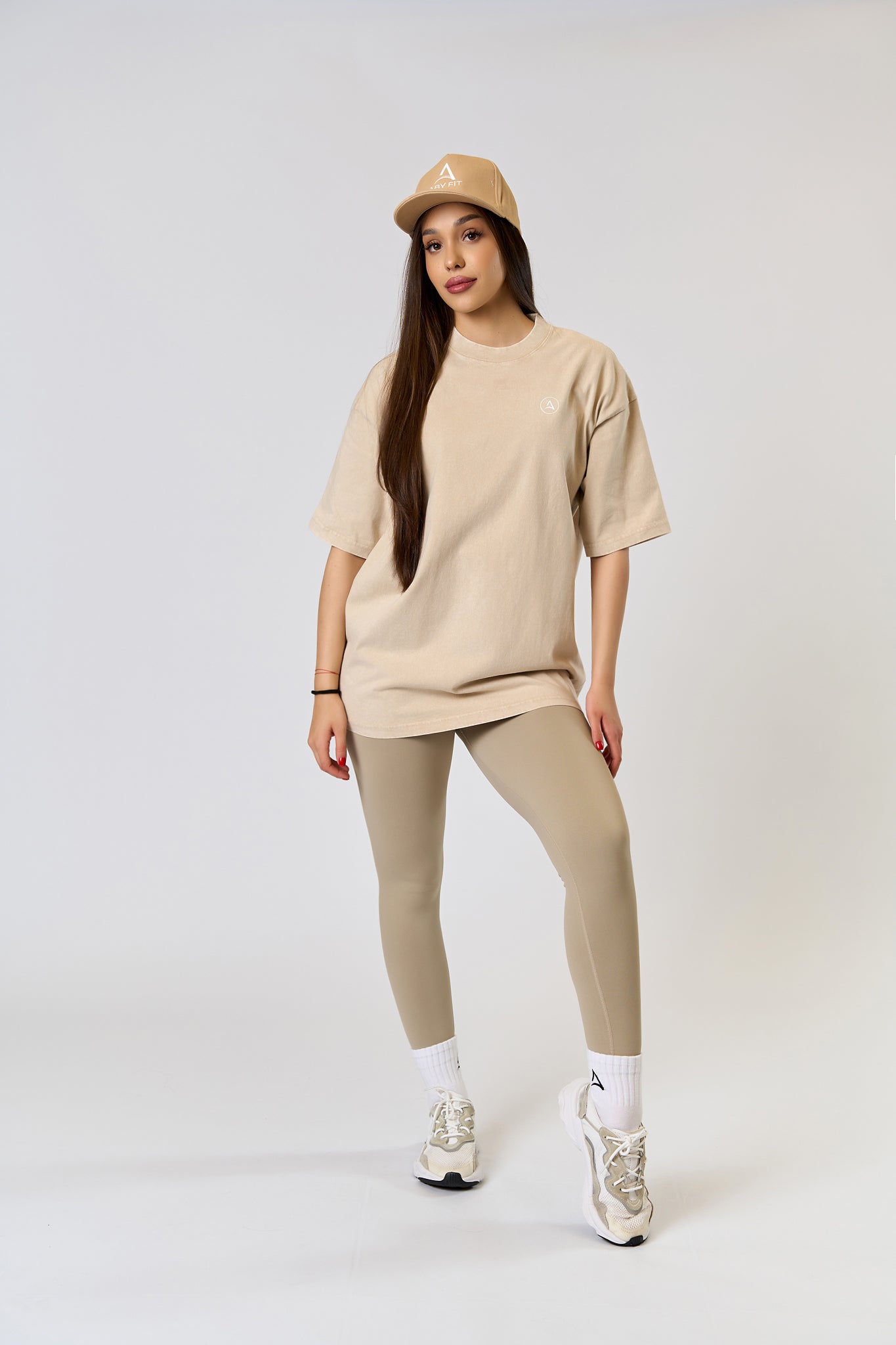 VINTAGE OVERSIZED T-shirt Beige