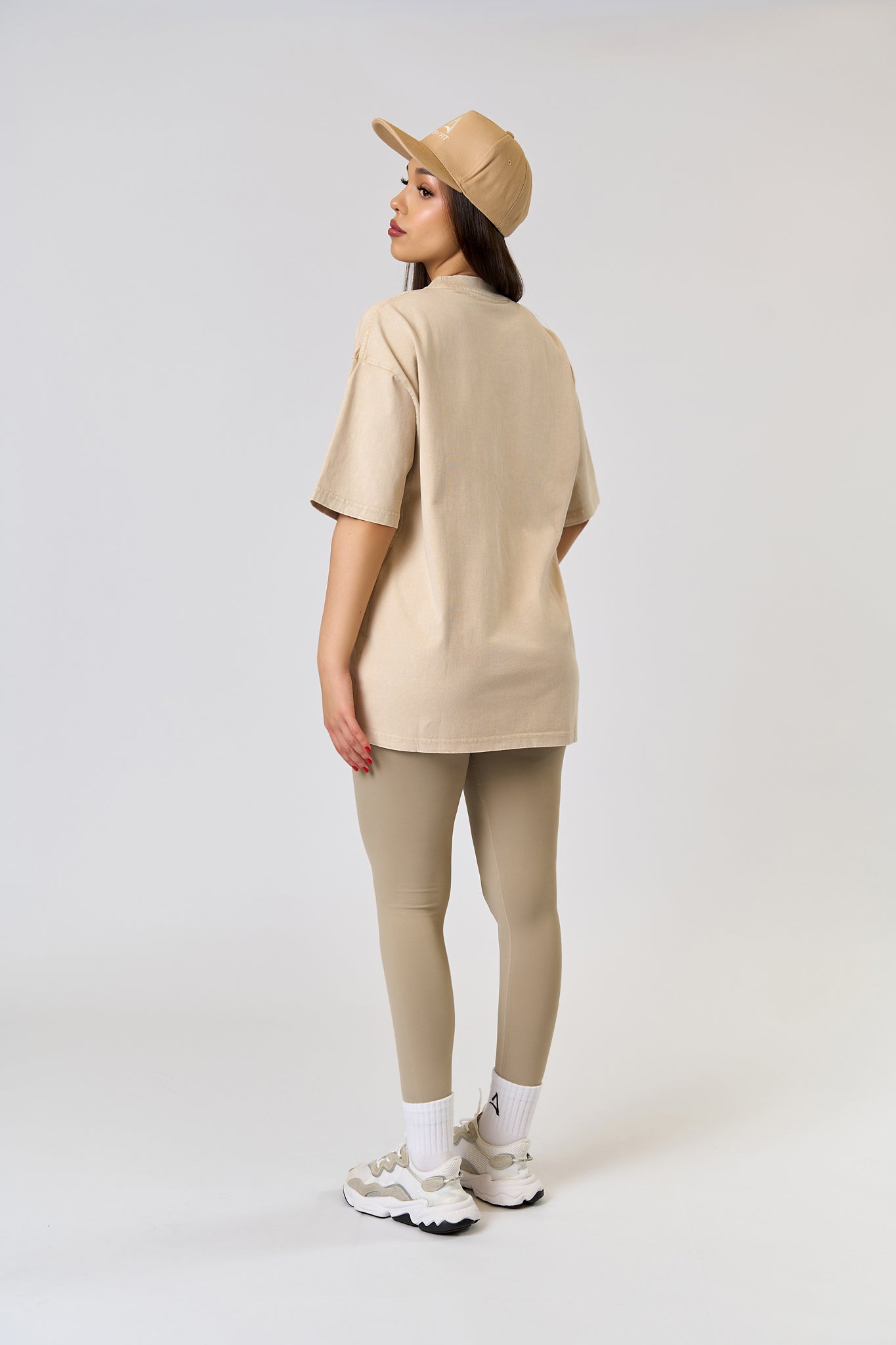 VINTAGE OVERSIZED T-shirt Beige