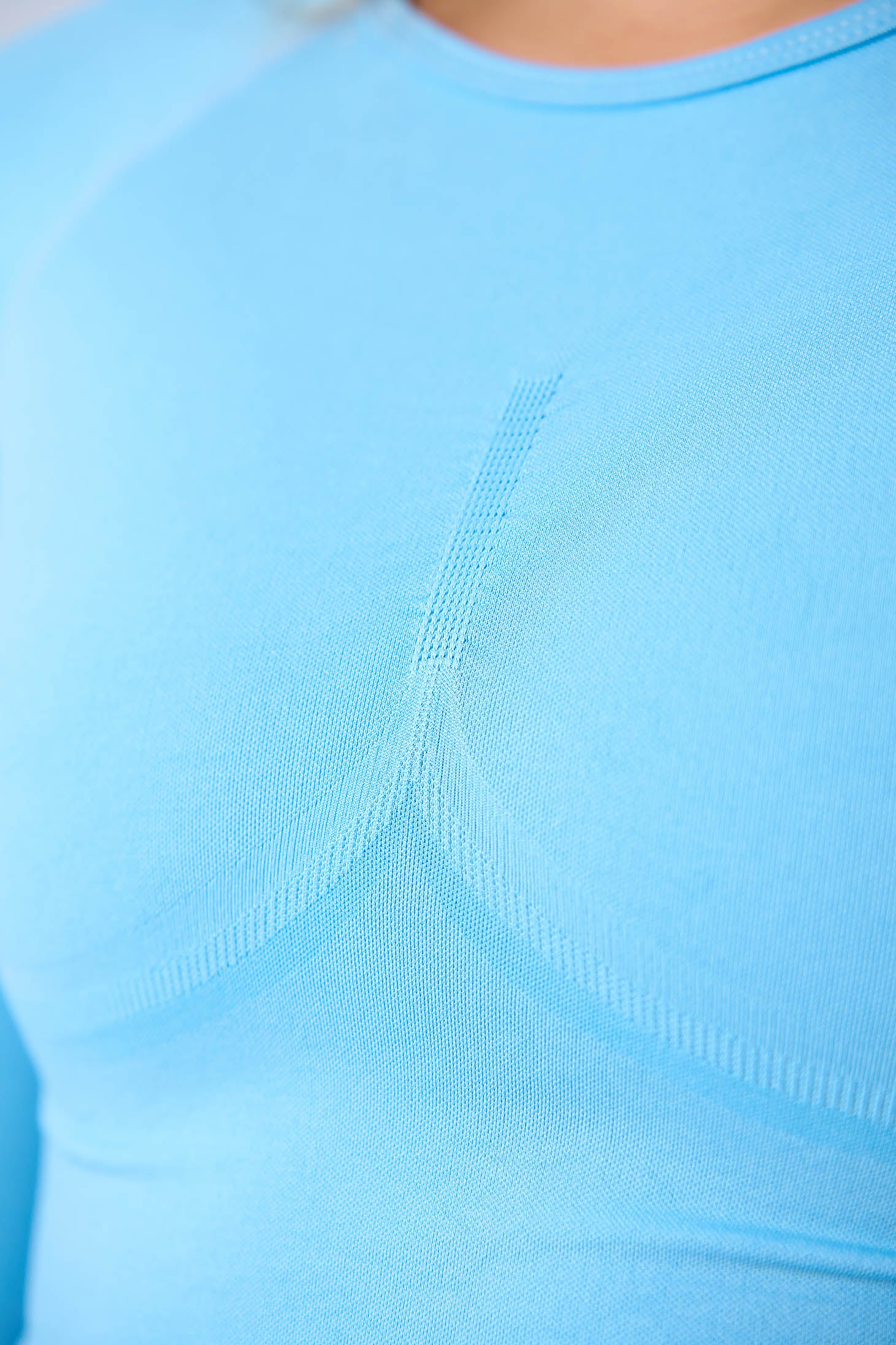 SEAMLESS LONG Set Light blue
