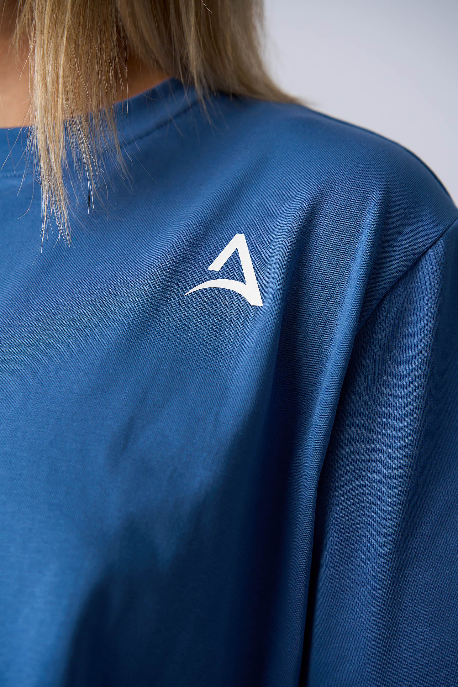 ABYFIT CROP T-shirt Blue