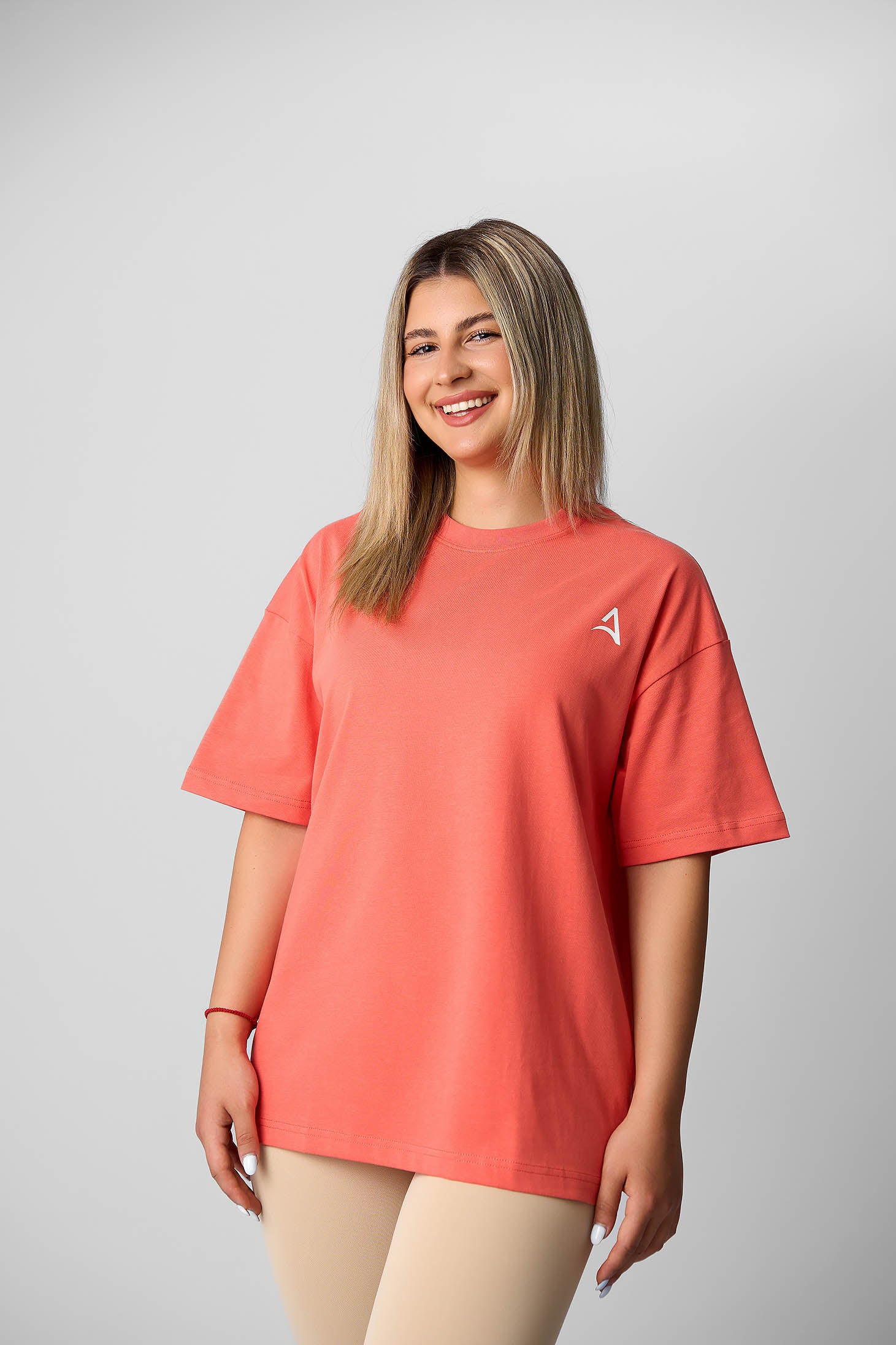 CLASSIC OVERSIZED T-shirt Coral